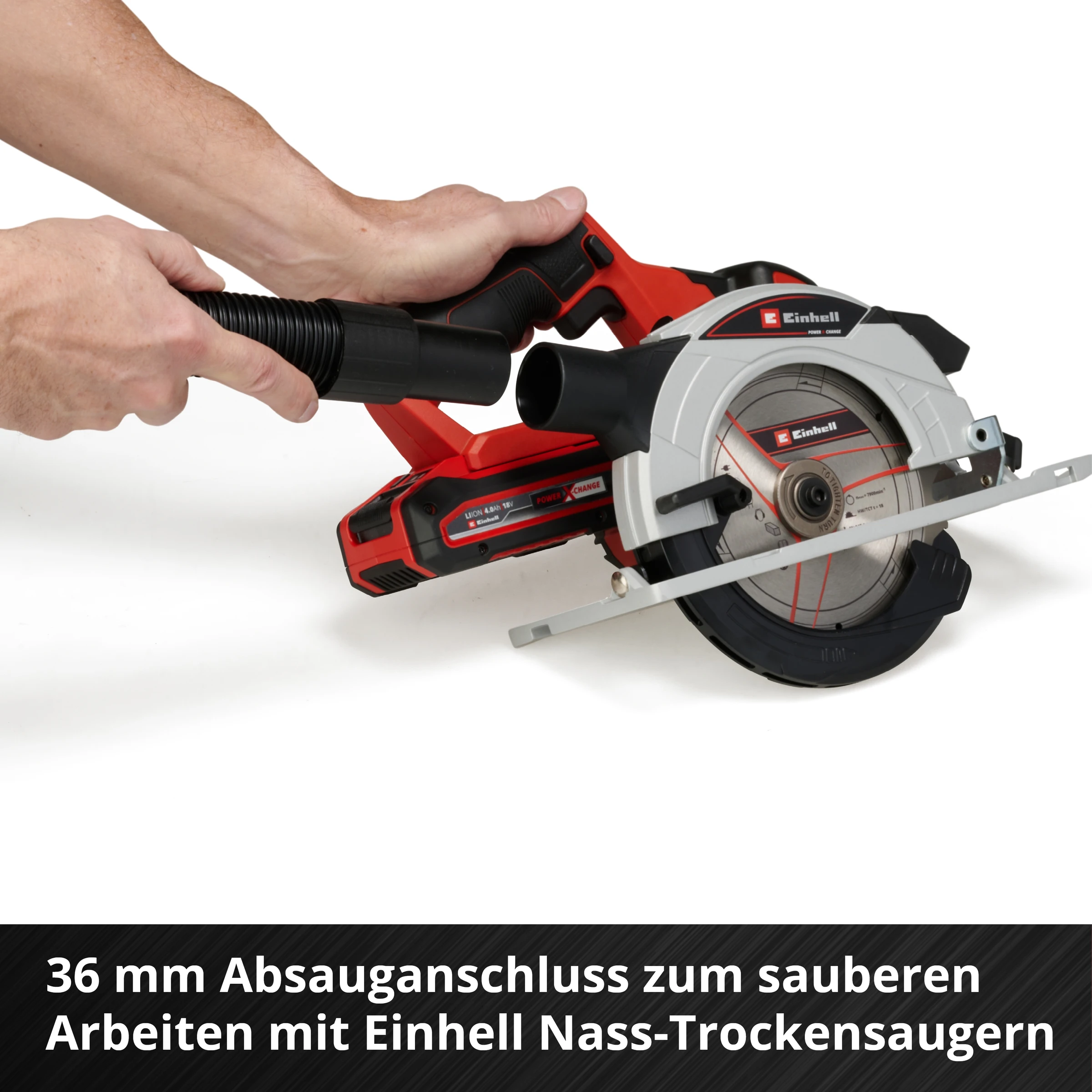 Einhell Expert TE-CS 18/165-1 Li - Solo Akku-Handkreissäge