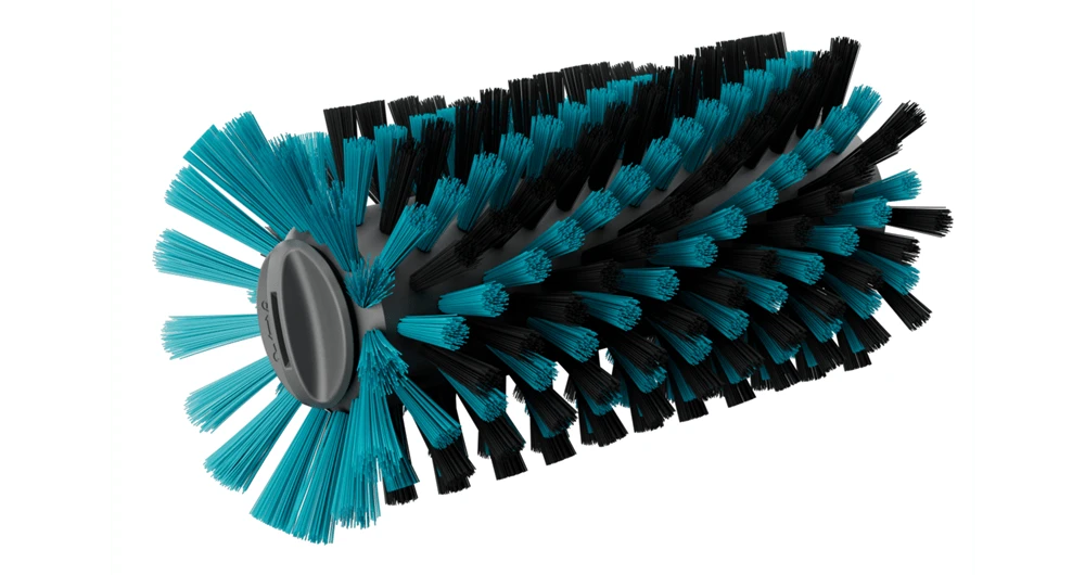 GARDENA Walzenbürste Medium für AquaBrush, harte Nylonbürste für Akku-Multi
