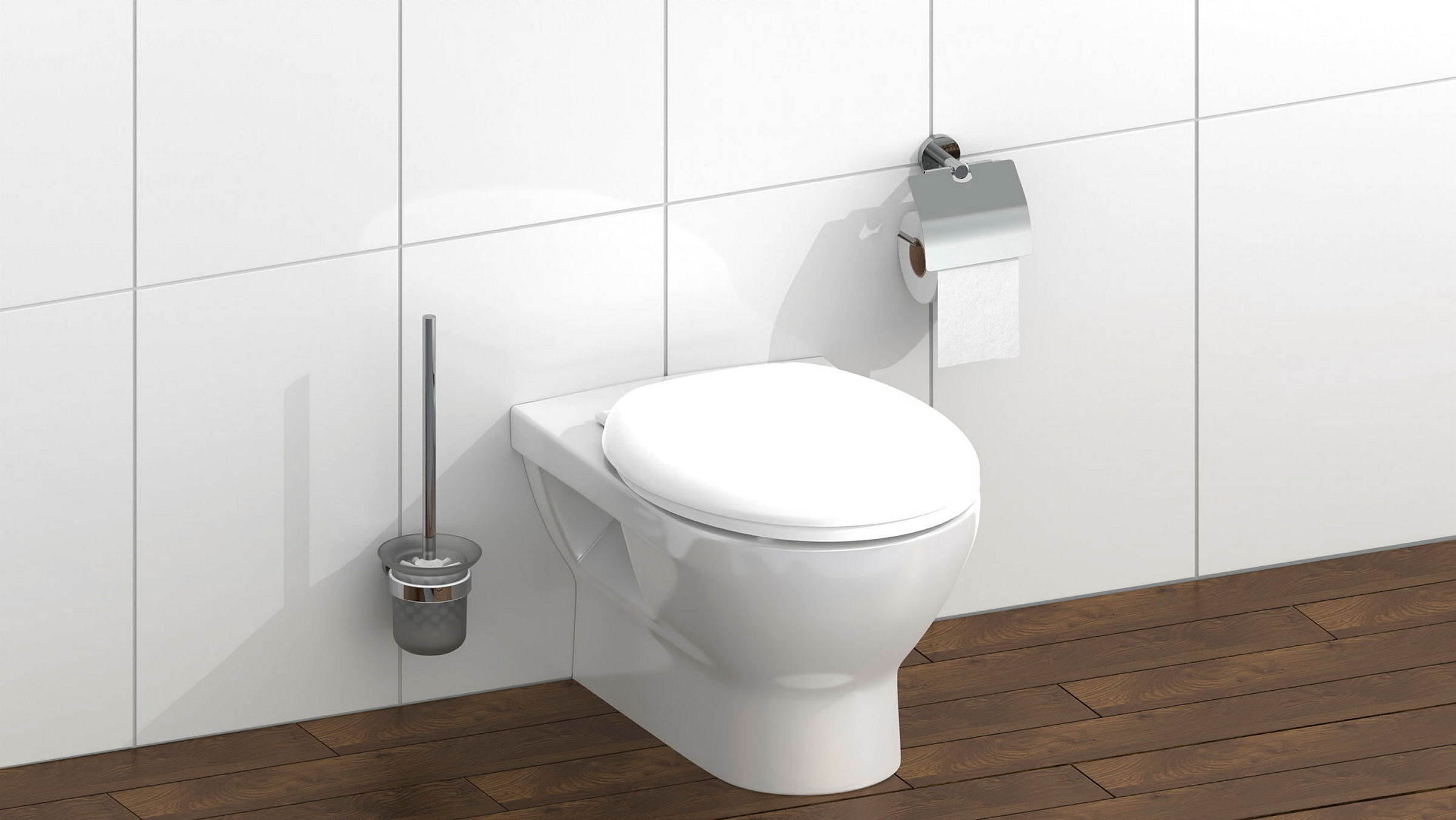 Duroplast WC-Sitz, mit Absenkautomatik