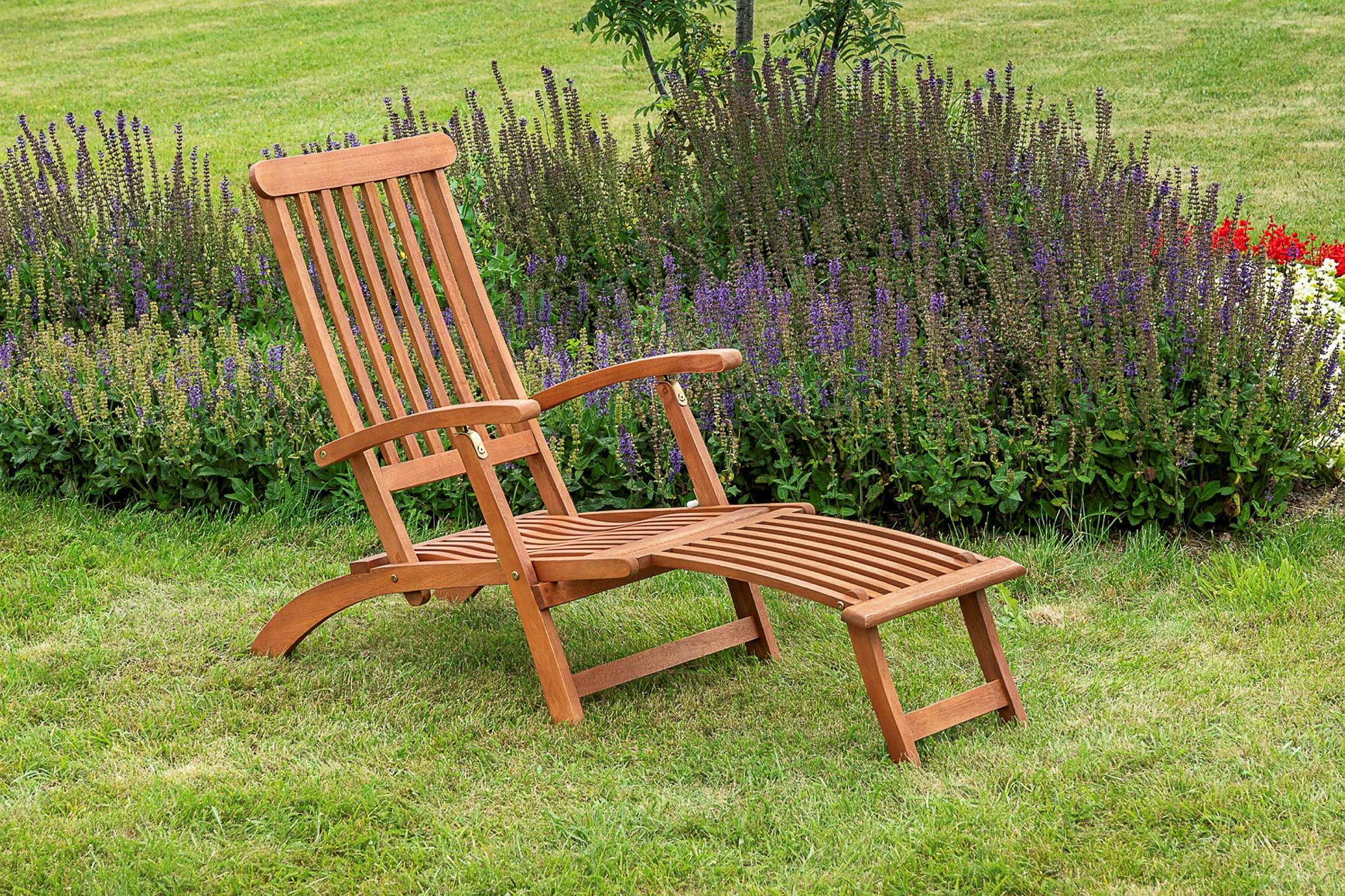 Deckchair, Eukalyptusholz