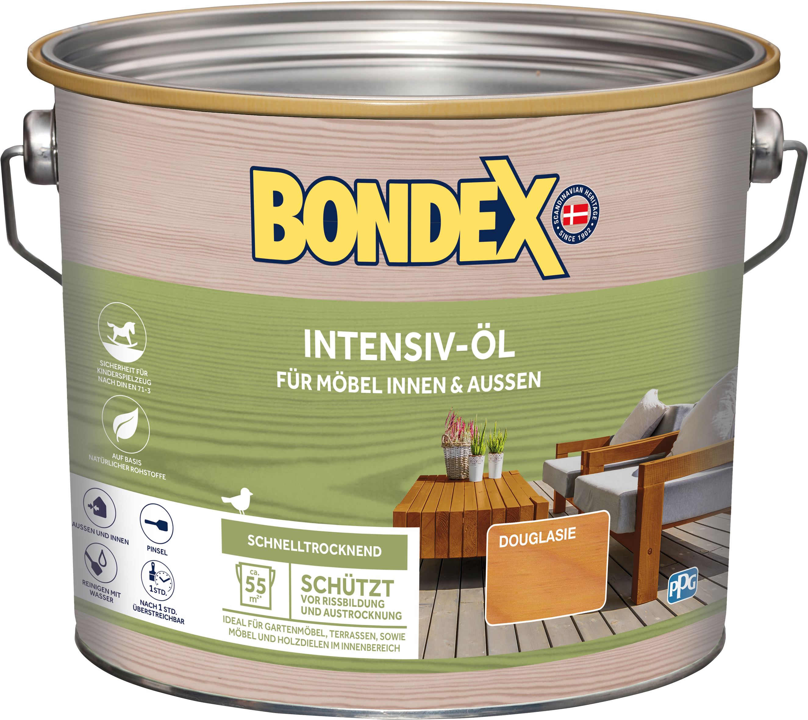 BONDEX Intensiv Öl Douglasie 2,5l