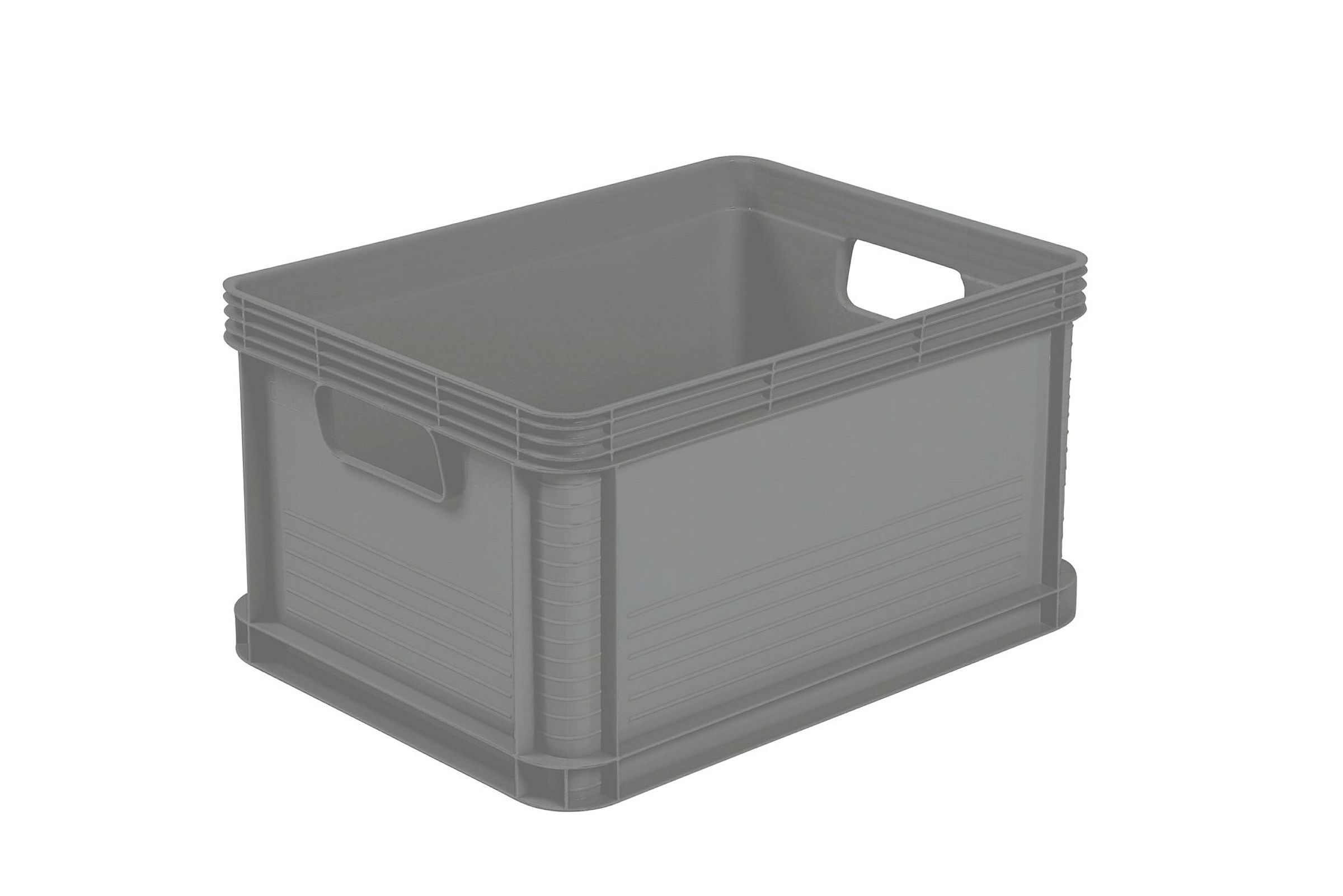 keeeper Transportbox, Stapelbar, Polypropylen, 20 l, Robert, Nordic Grey