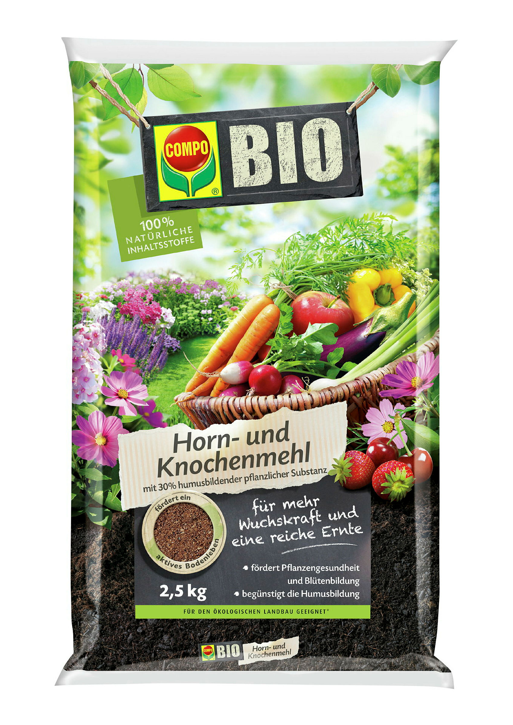 COMPO Horn- und Knochenmehl 2,5 kg