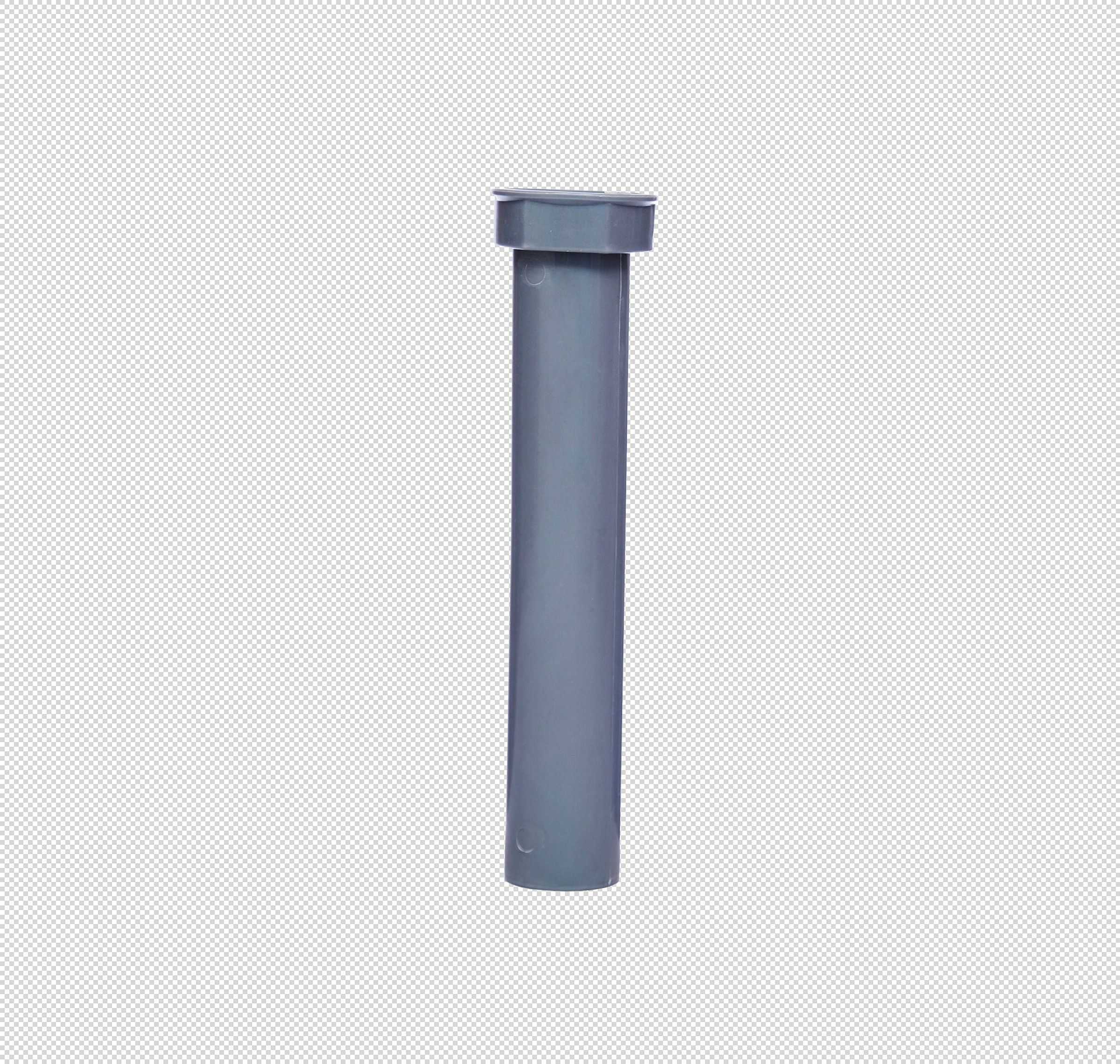 ECO-SAVE KS Tauchrohr, Grau, 1 1/2''IG x 200 mm, für DN40 mm Siphon