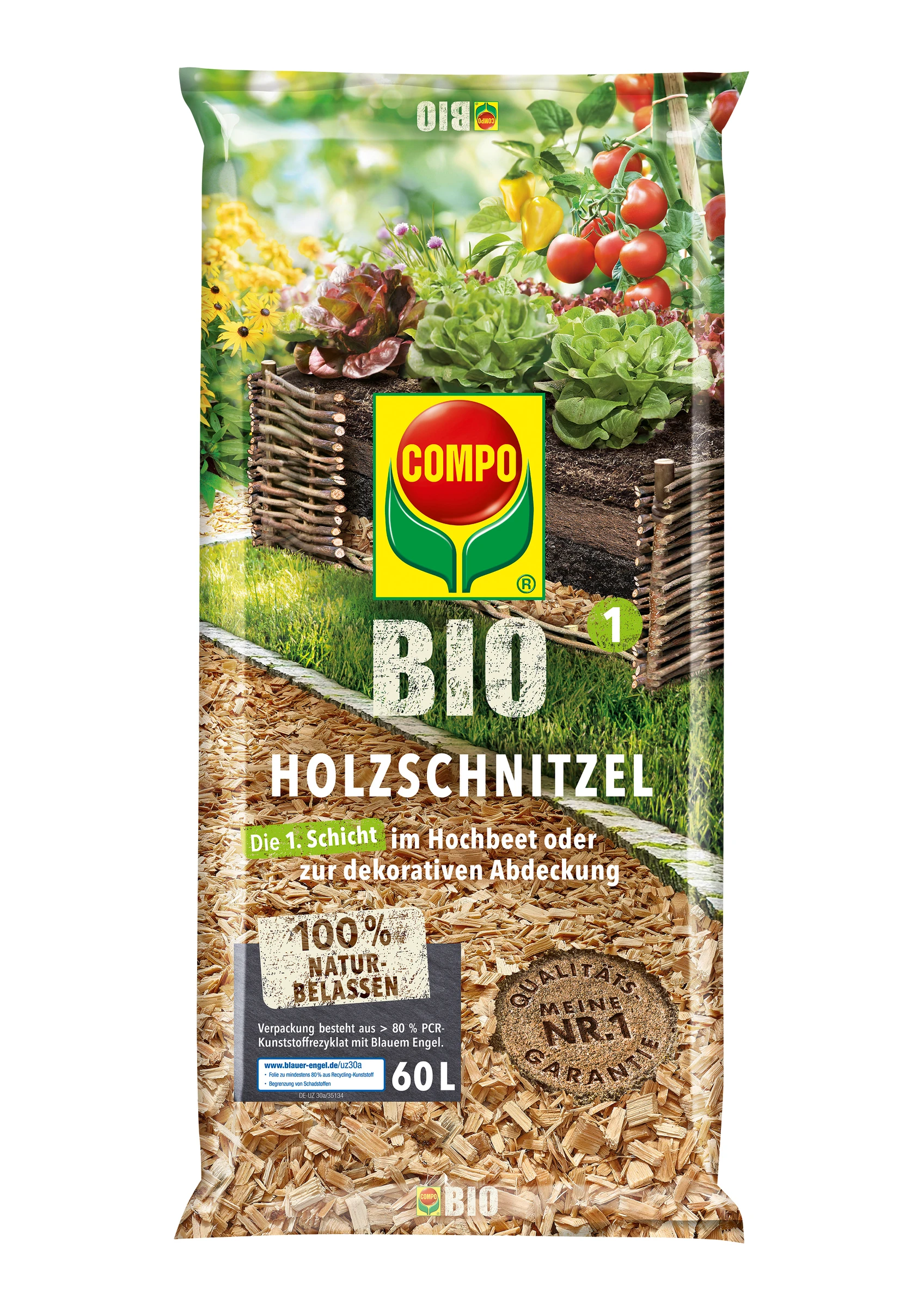 COMPO BIO Holzschnitzel 60 L