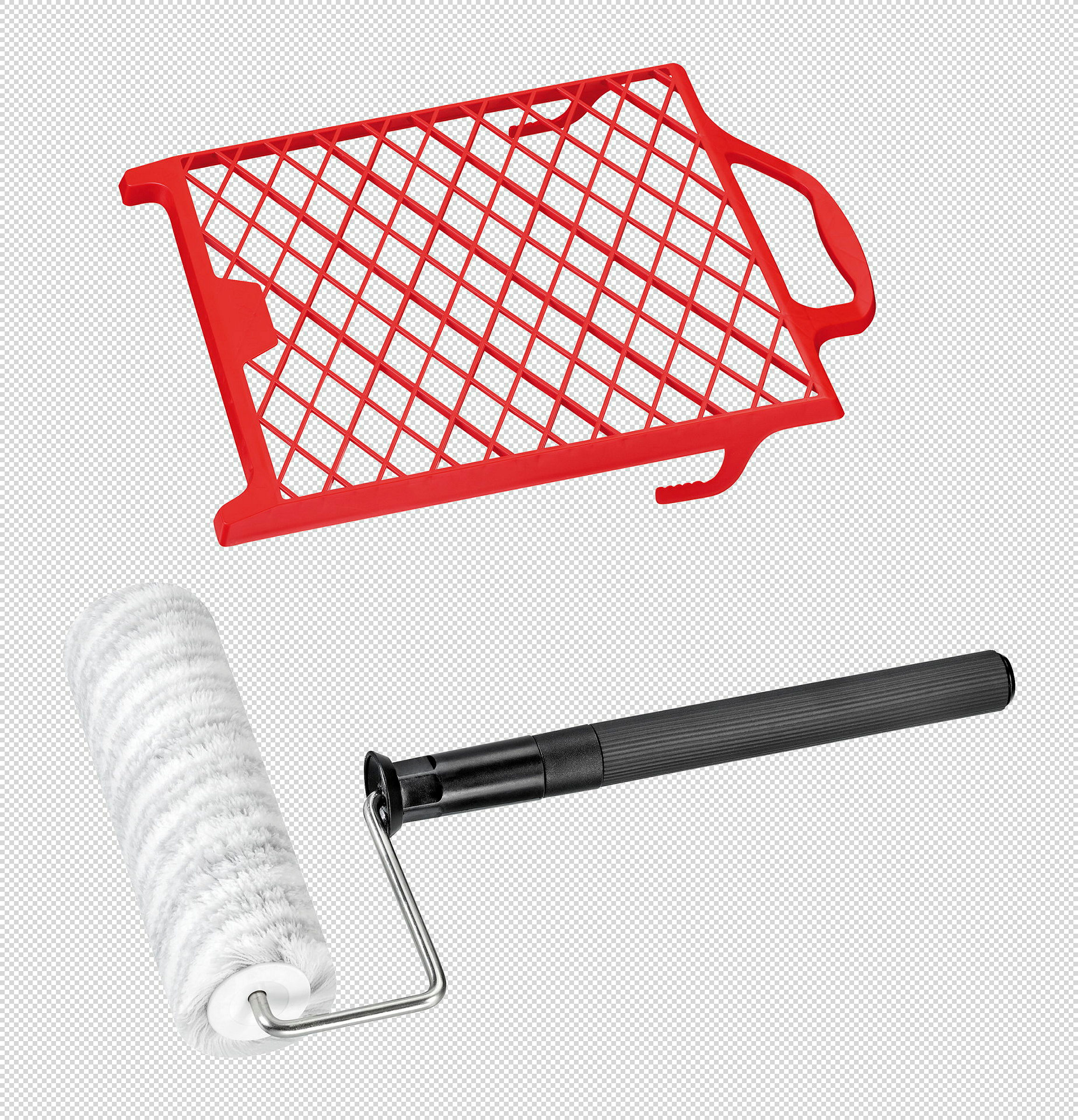 Extra-Reach-Roller 25cm mit Abstreifgitter