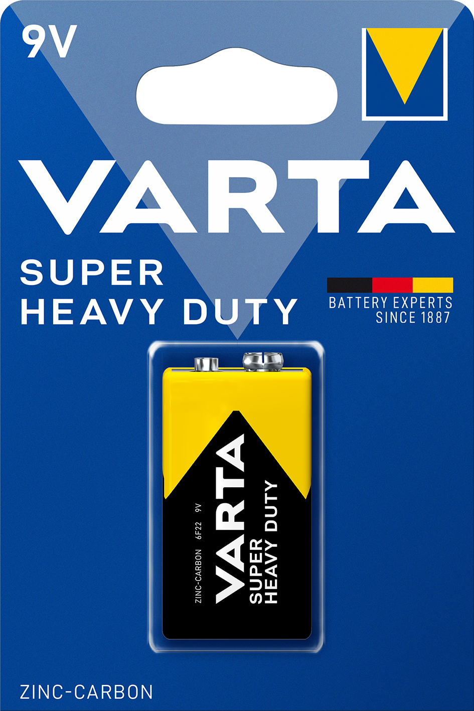 VARTA SUPERLIFE 9V Blister 1