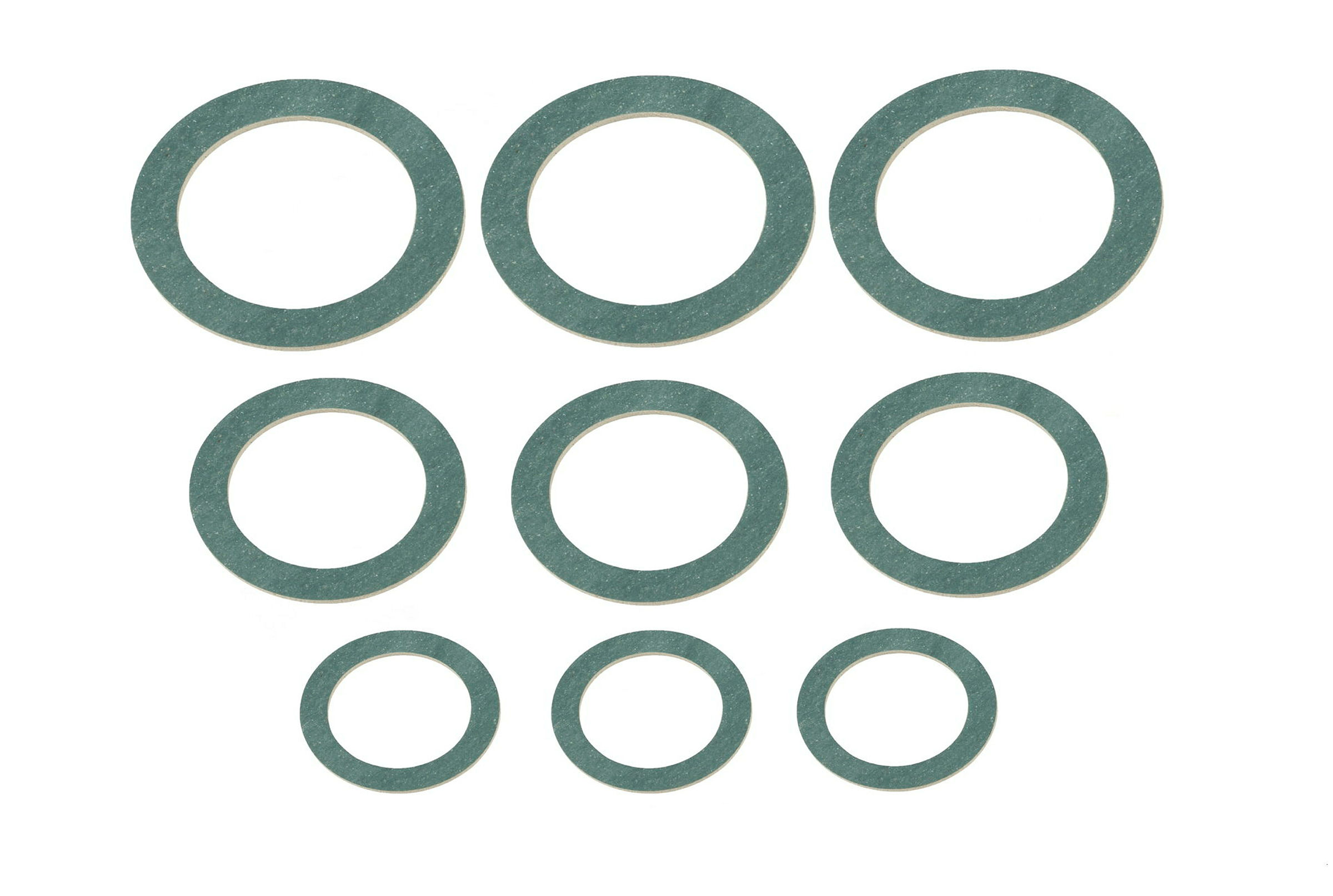 Verschraubungsdichtung, HD Fiber, 10 x 15 x 2/11 x 18 x 2/15 x 24 x 2 mm, f