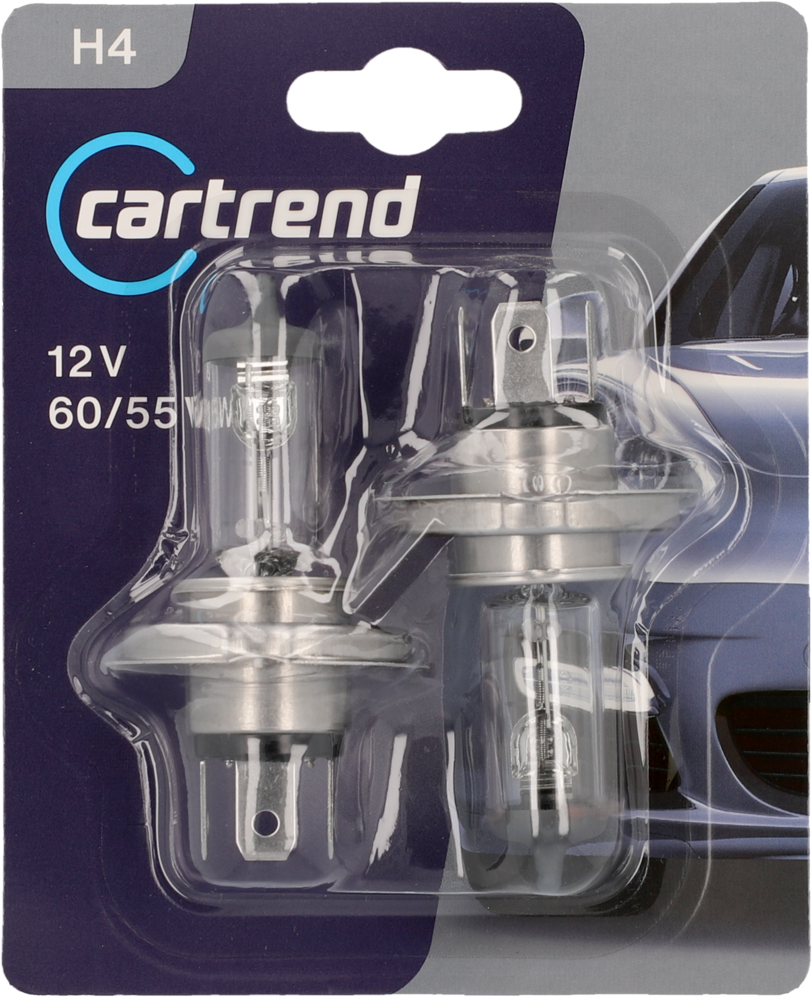 H4 Halogen 12V 60/55W 2x
