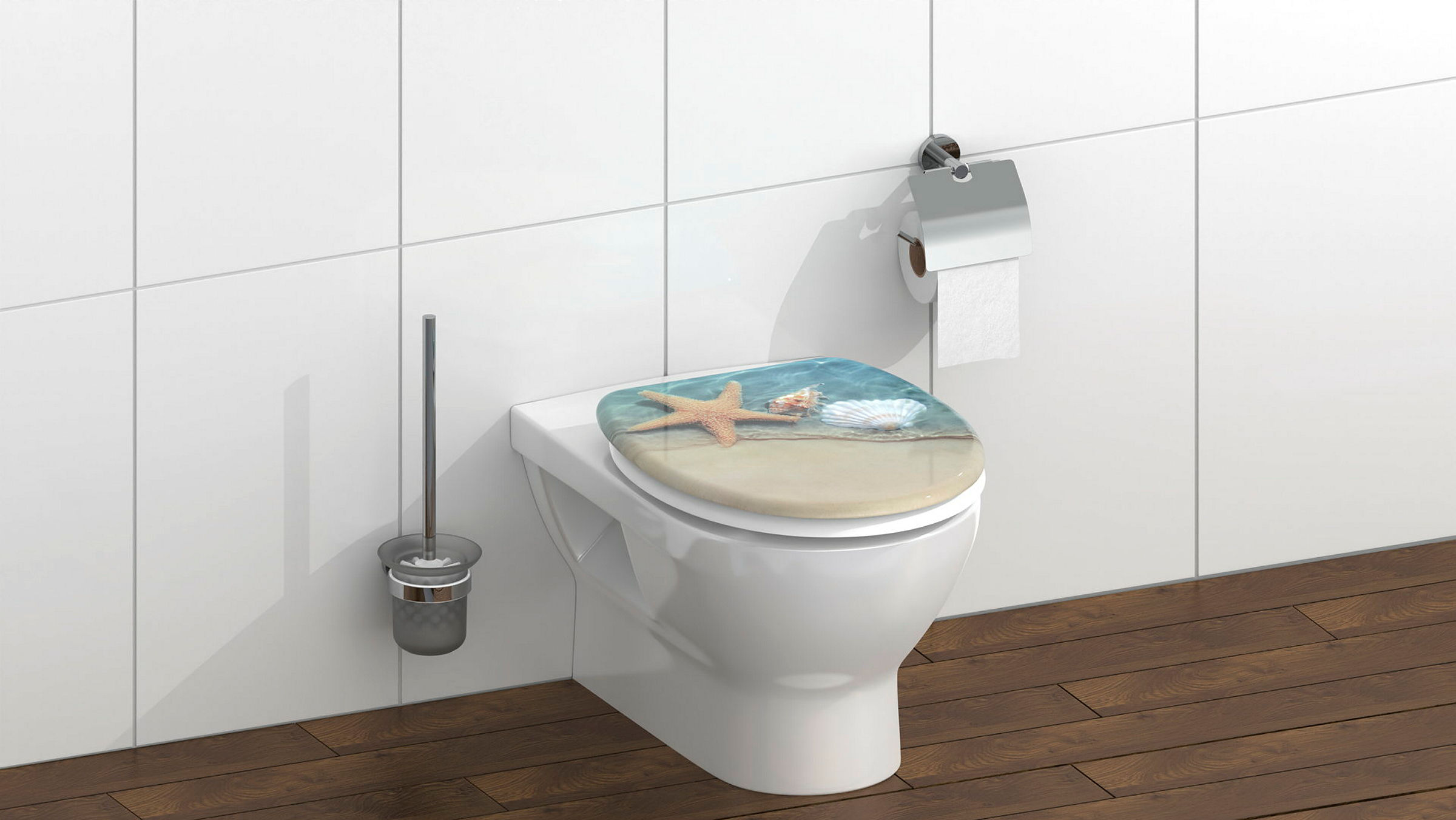 Duroplast WC-Sitz BEACH, mit Absenkautomatik