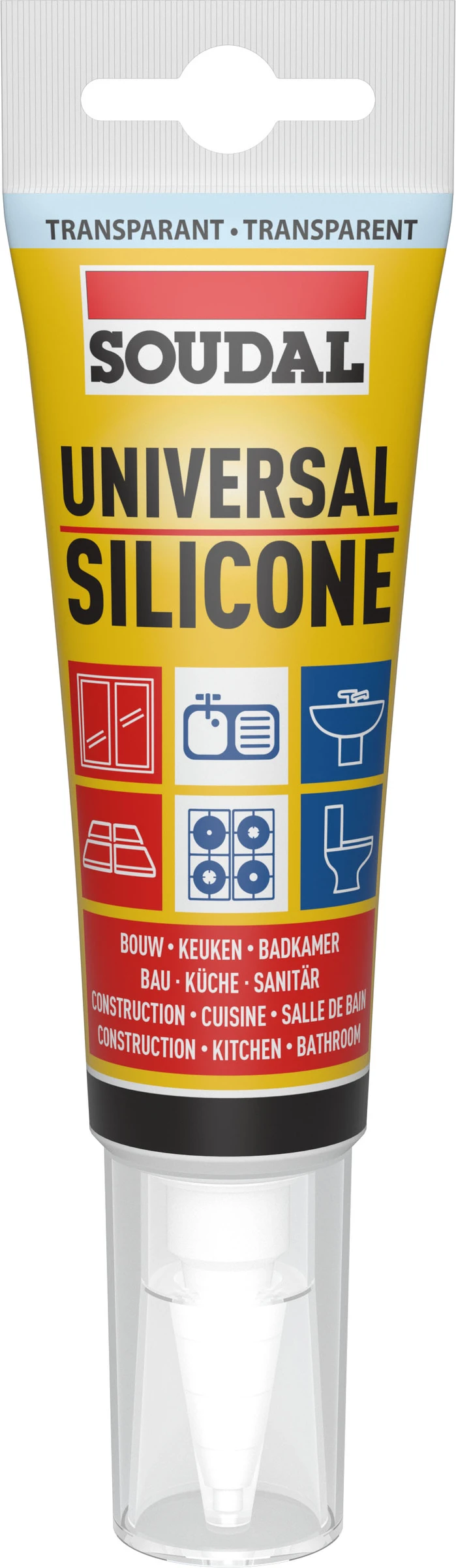 Soudal Universal-Silikon - vielseitiger Dichtstoff für Bau & Sanitär