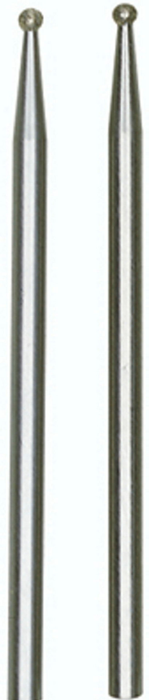 PROXXON-Diamantschleifstifte, Kugel, 1,0 mm, 2 Stück