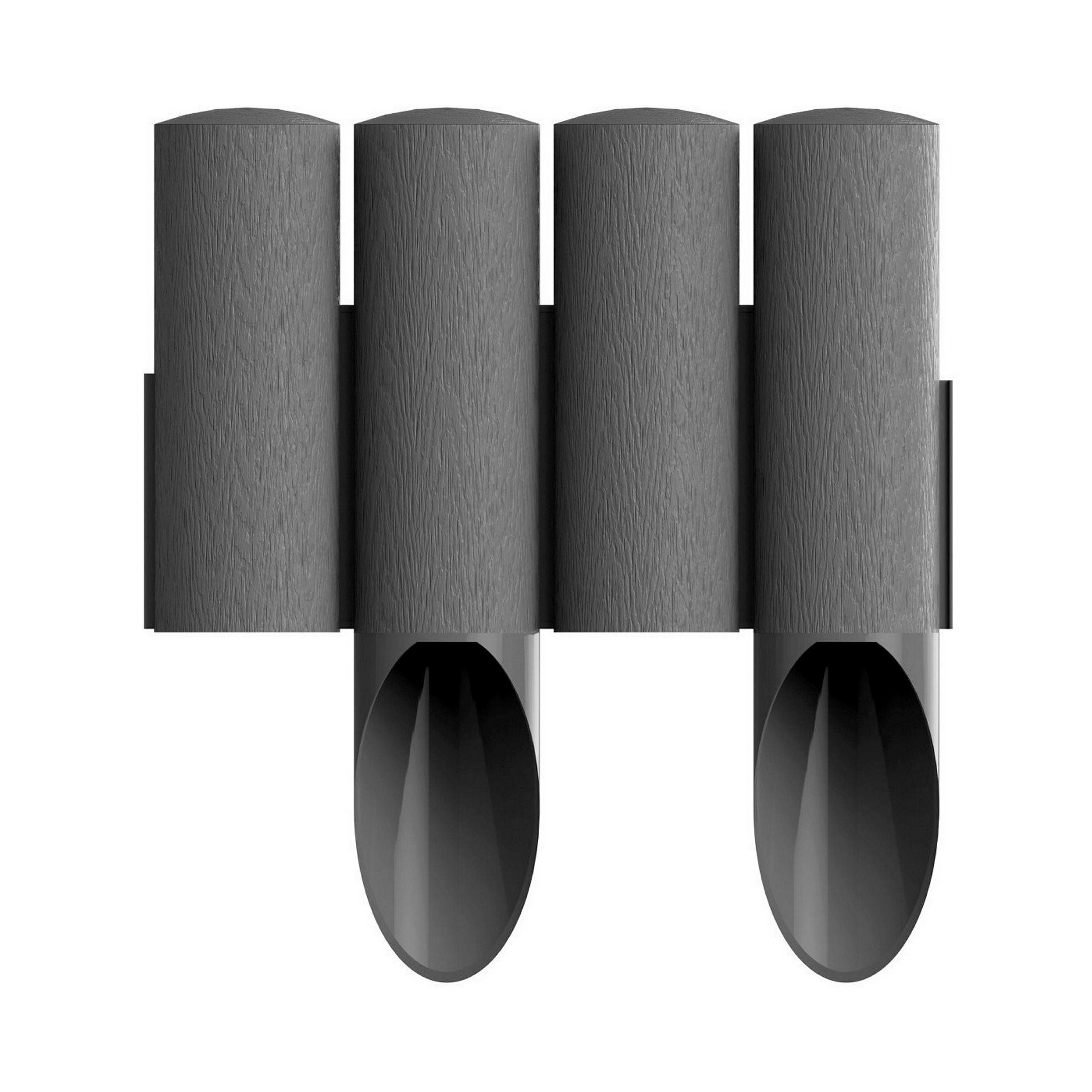 Gartenpalisade 4 STANDARD 2,3 m graphit