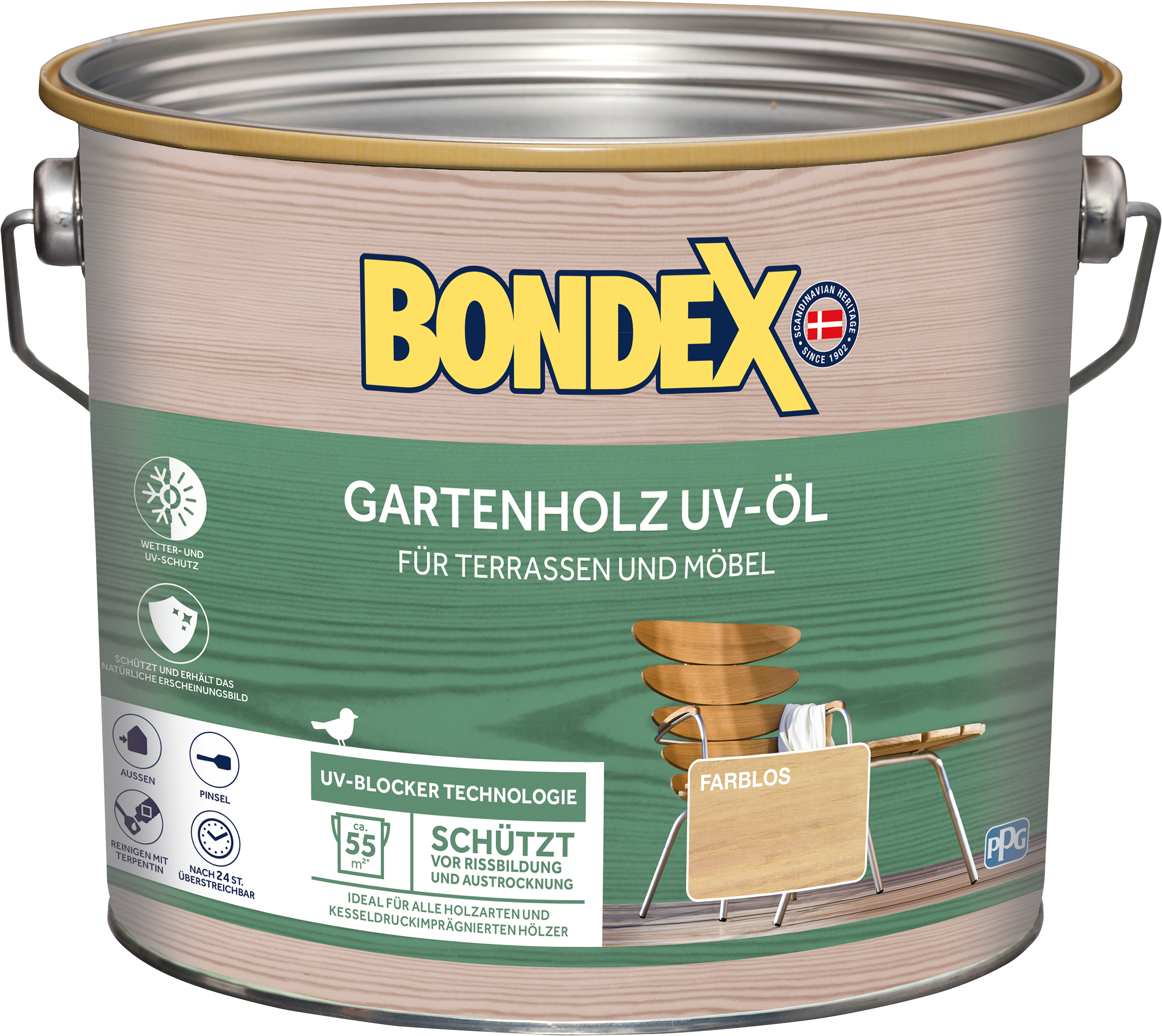 BONDEX UV-Öl Universal Farblos 2,50l