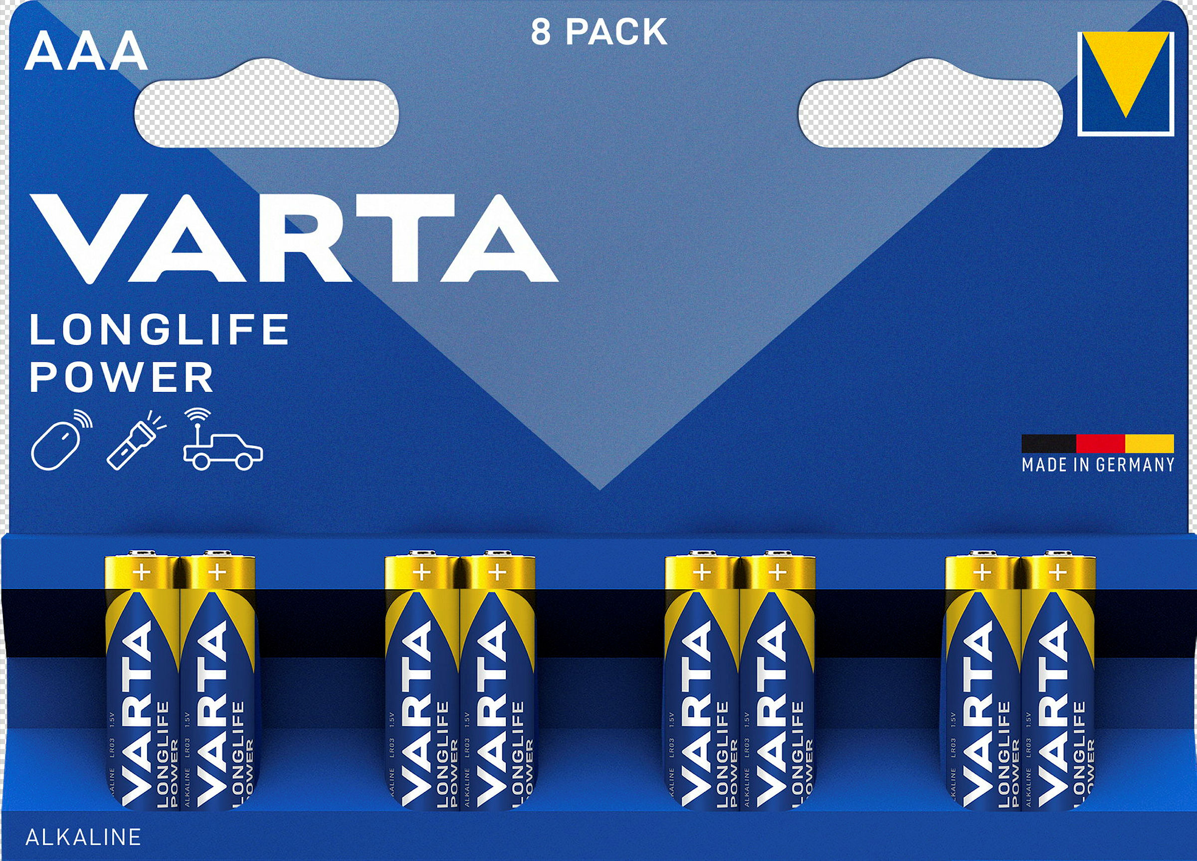 VARTA LONGLIFE Power AAA Blister 8