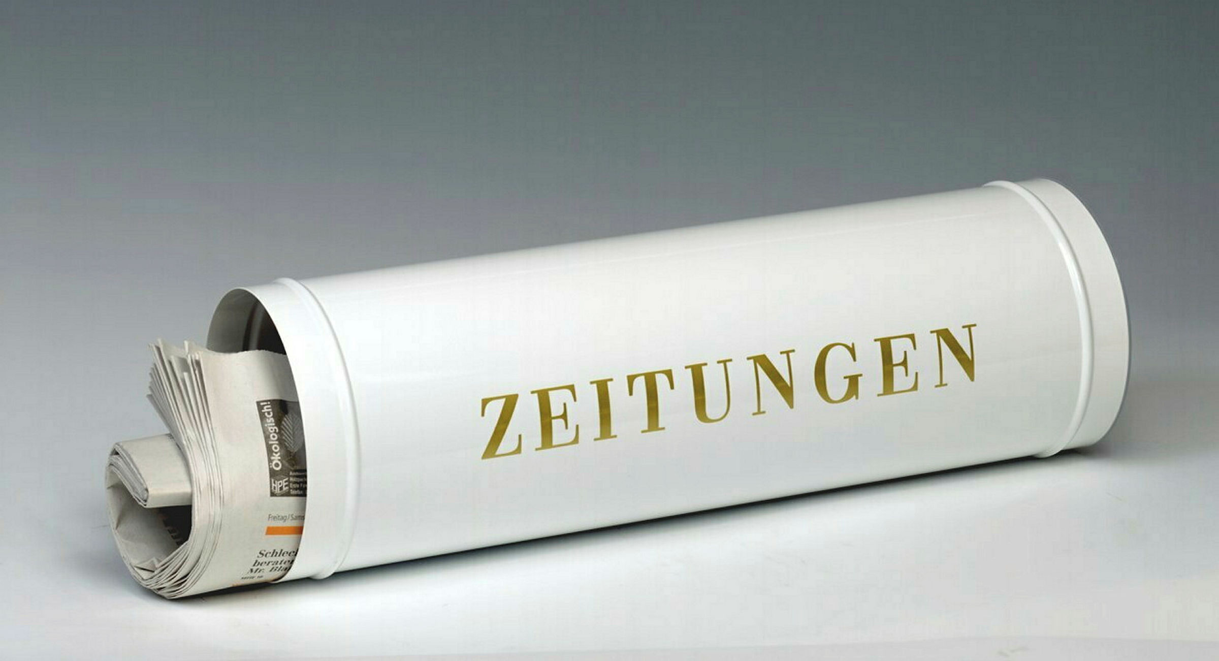 Zeitungsrolle 800W weiss