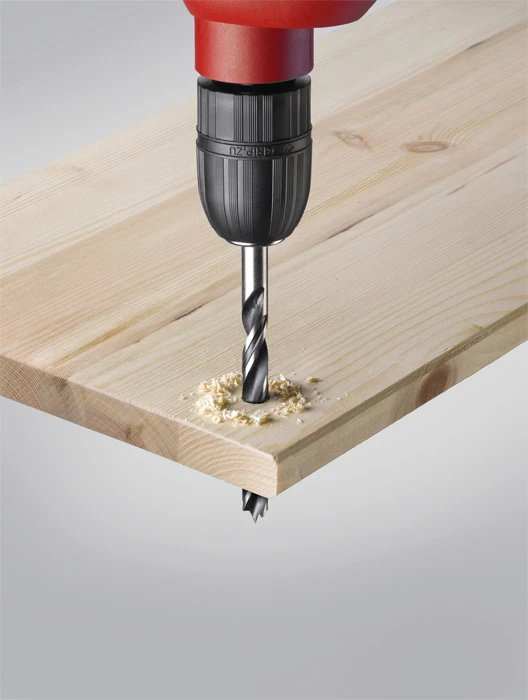 Holzspiralbohrersatz, 5-tlg.