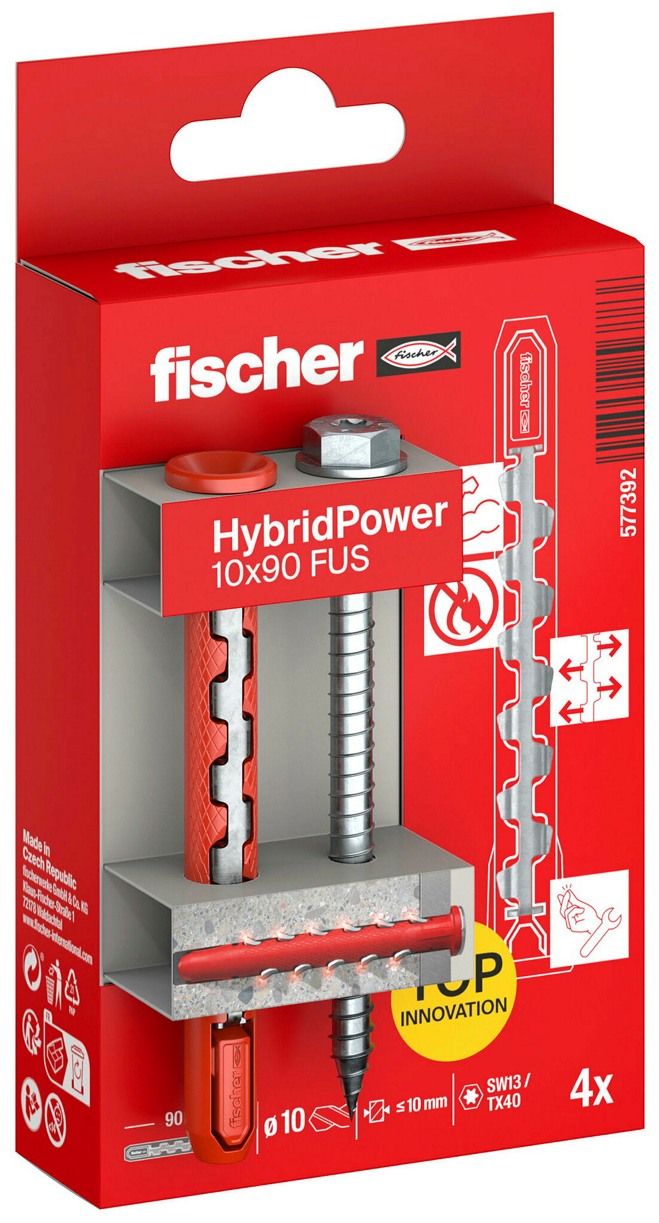 fischer HybridPower 10 x 90 FUS K