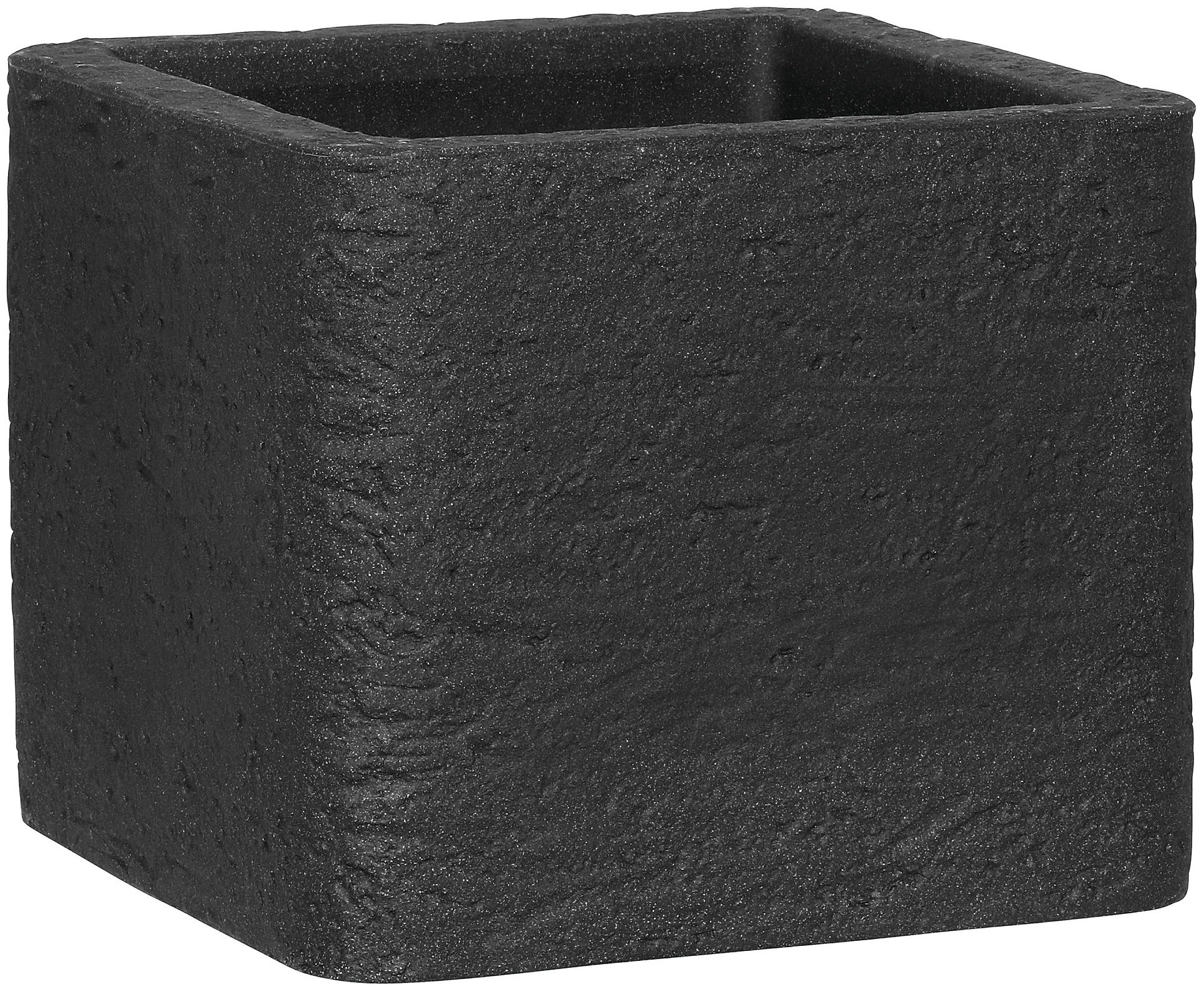 Kubus Stone Quadrat ca. 40 cm anthrazit