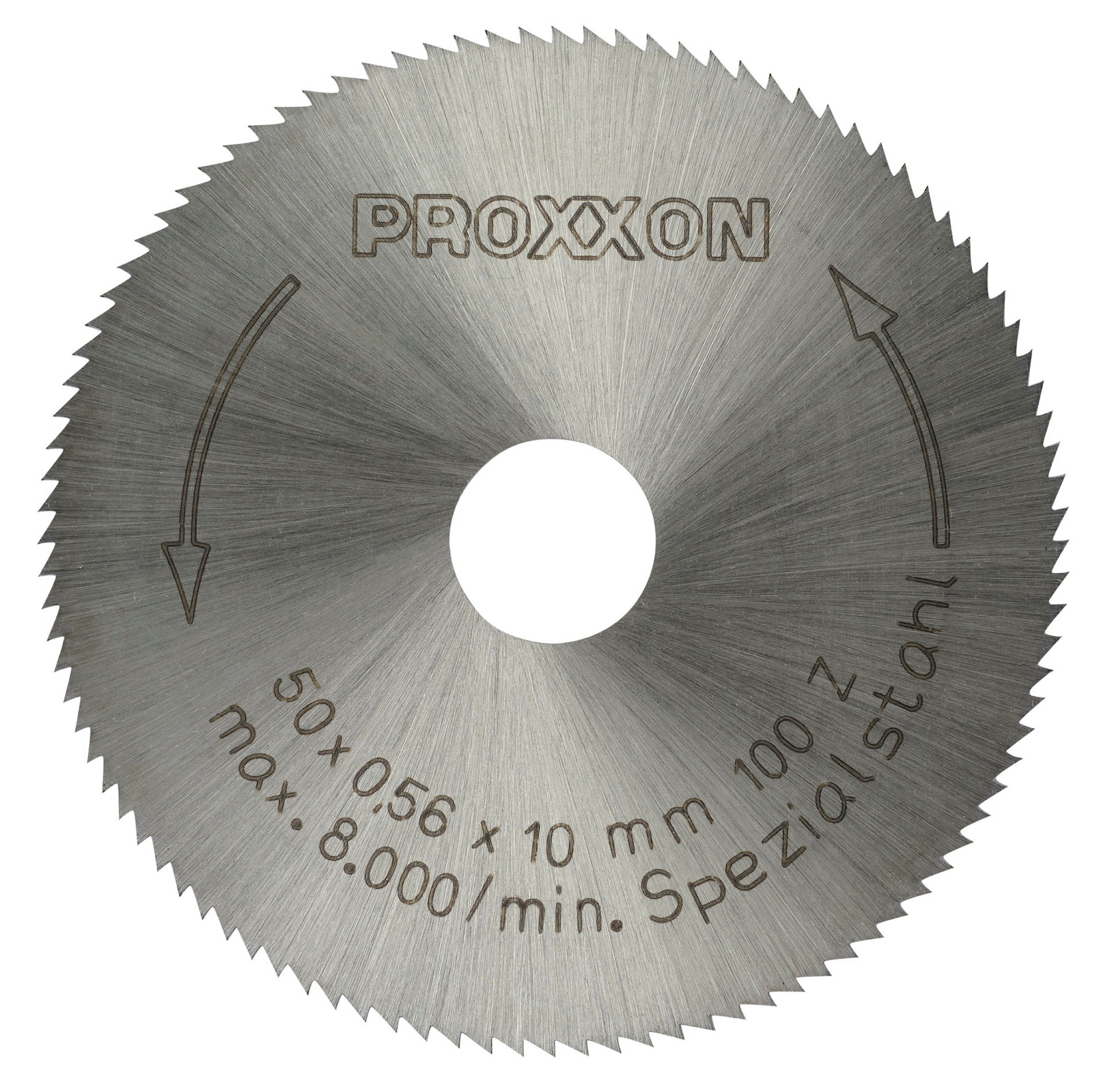 PROXXON-Kreissägeblatt, HSS, 50 mm (100 Zähne)