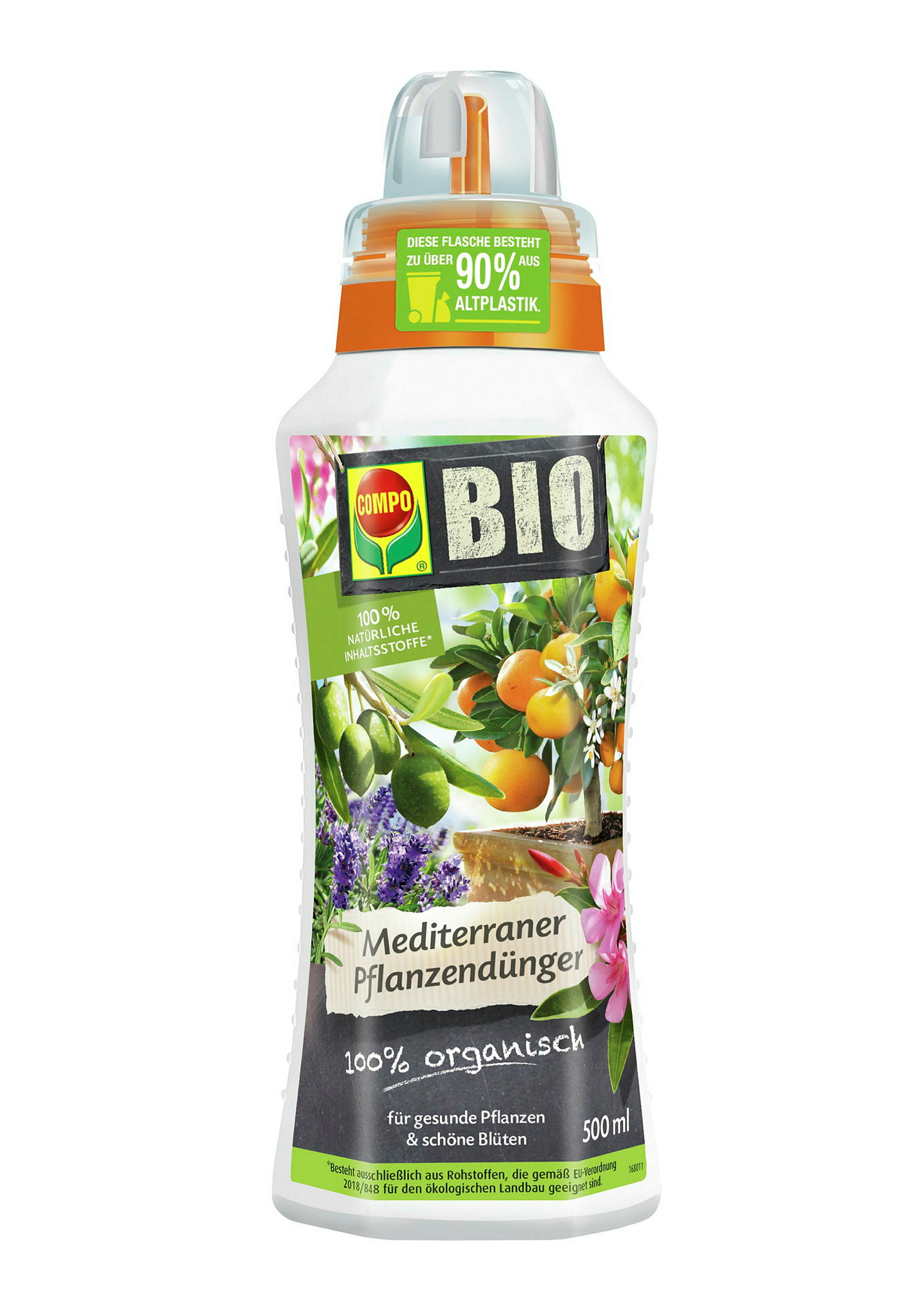 COMPO BIO MediterranerPflanzendünger, 500 ml
