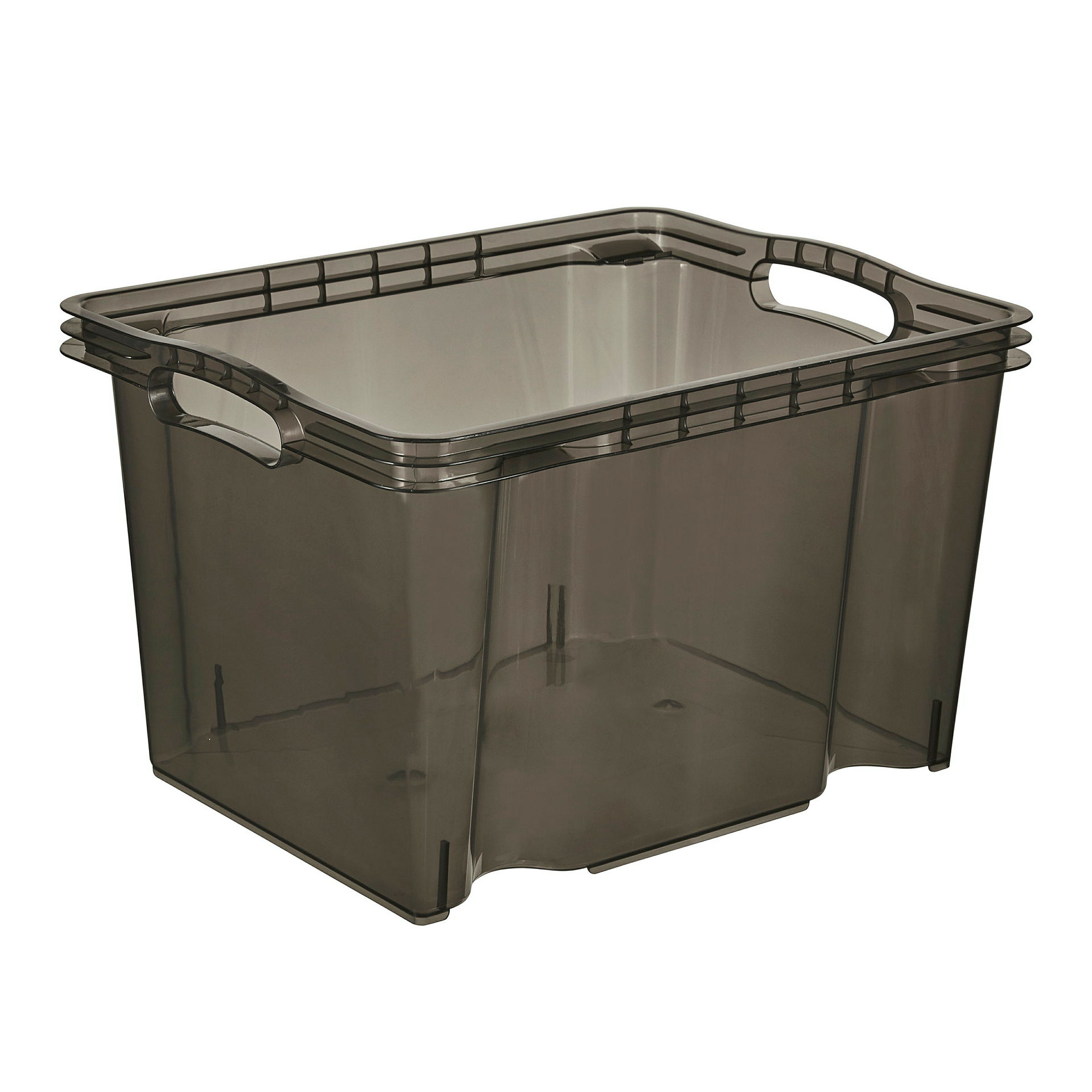 keeeper Multi-Box M, 13,5 l, 35 x 27 x 21 cm, Franz, Crystal Grey