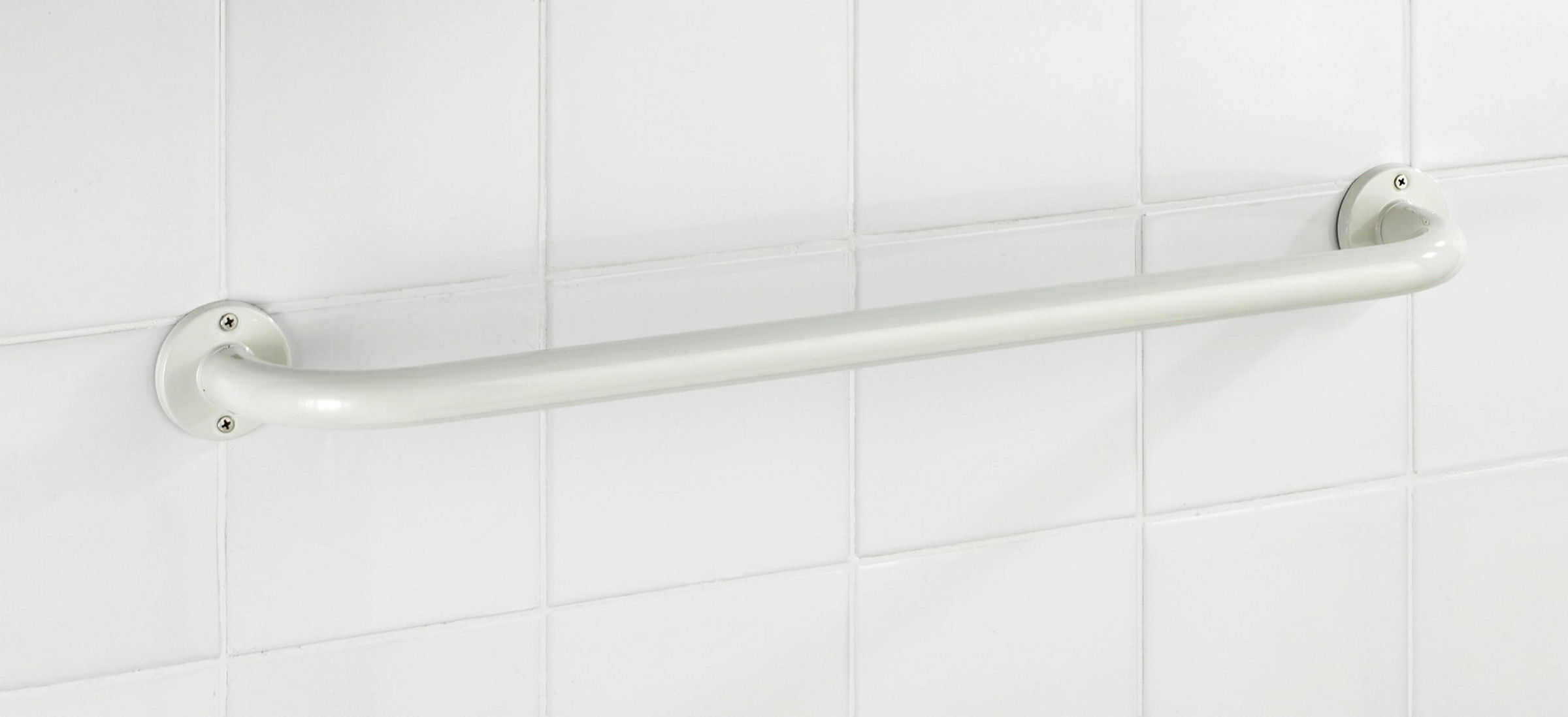 Badetuchstange 60cm weiß, Basic