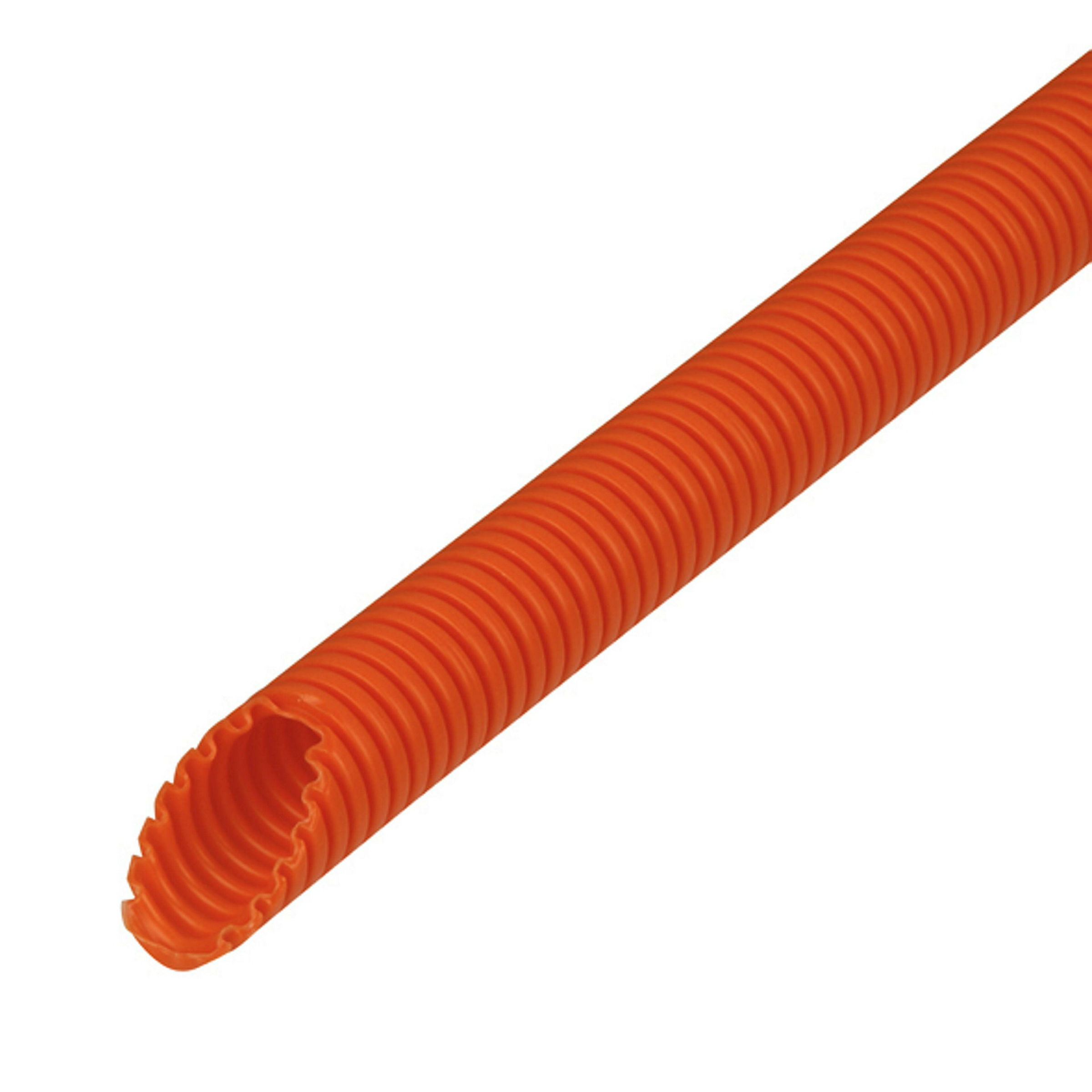 Iso-Rohr, flexibel, EN 20, orange, 25 m