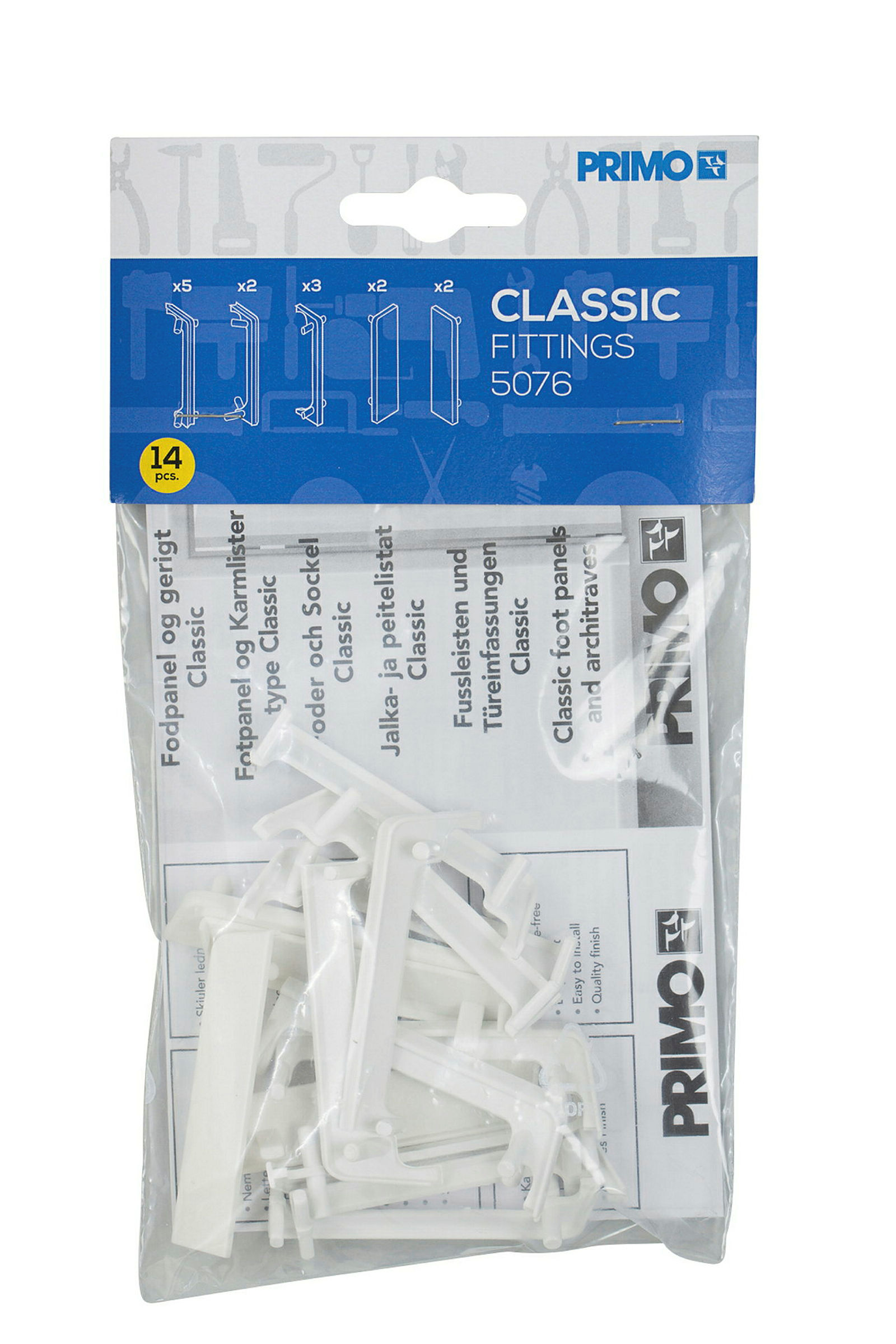Classic # 5076 Multipack weiß, 14-teilig