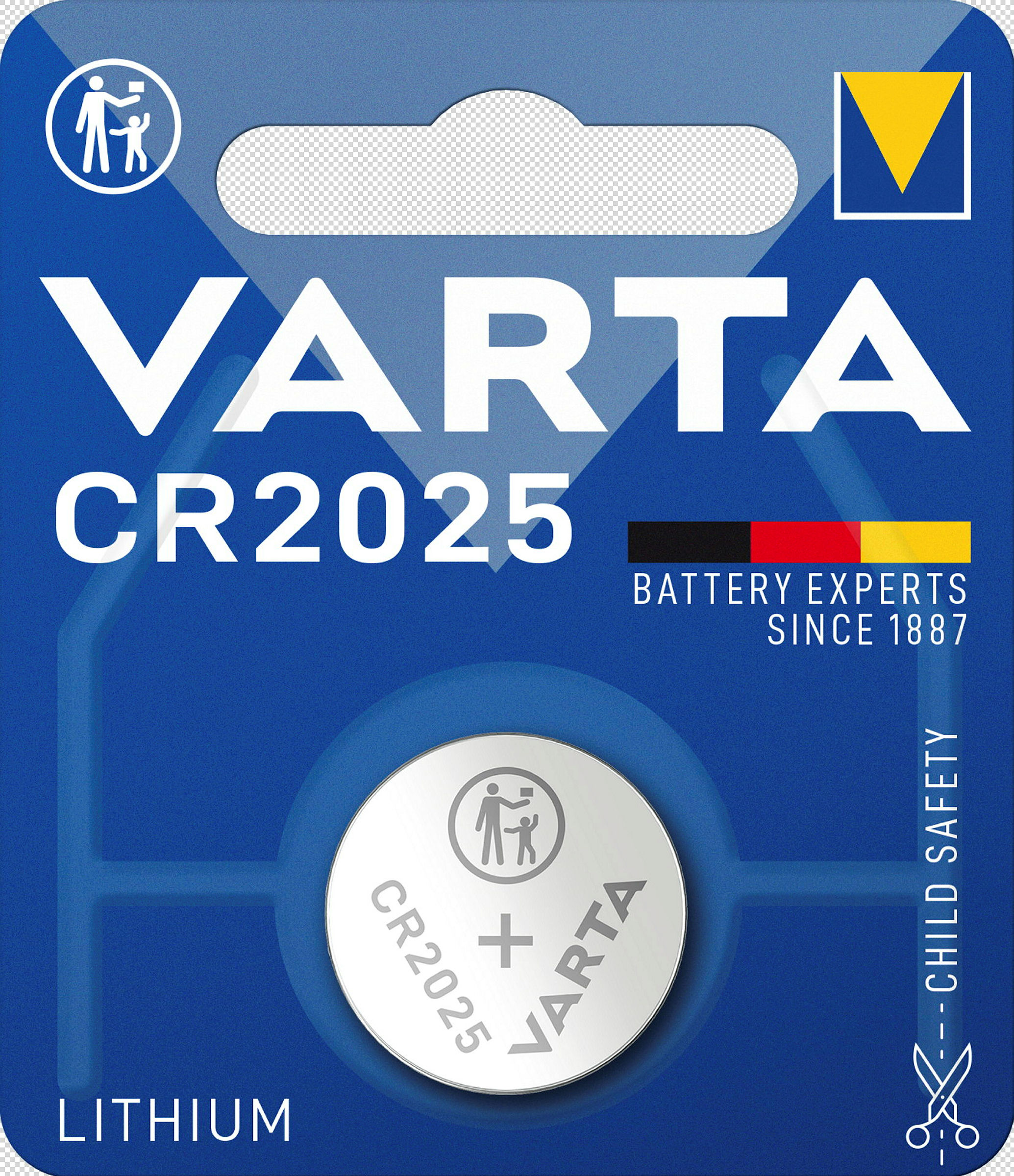 VARTA ELECTRONICS CR2025 Blister 1