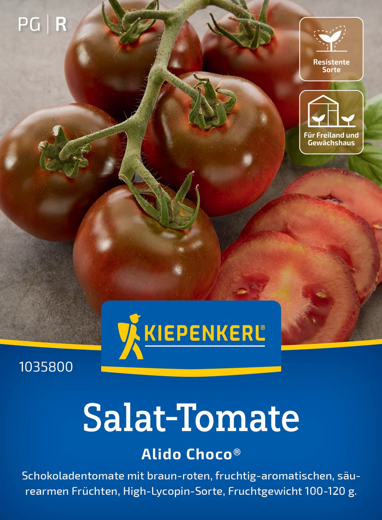 Kiepenkerl Salat-Tomate Alido Choco®, F1