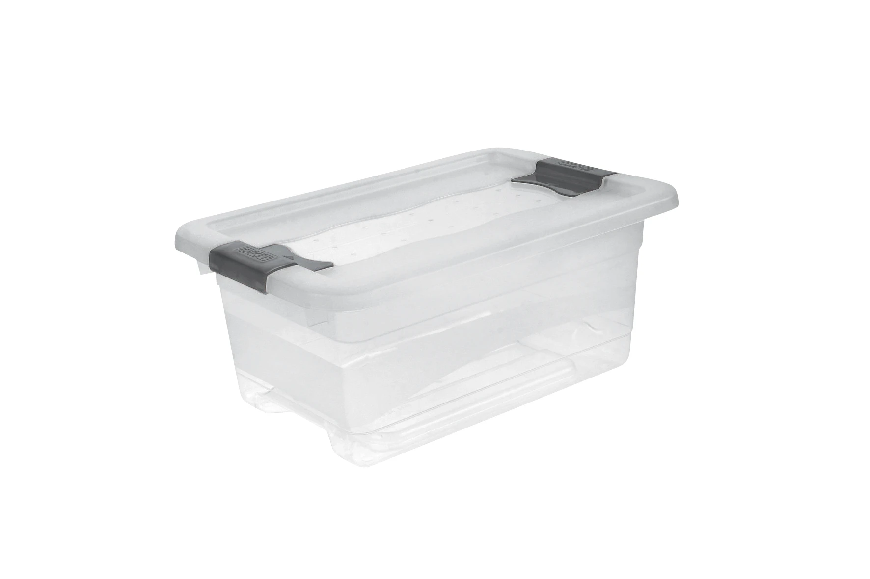 keeeper Aufbewahrungsbox, 29,5 x 19,5 x 12,5 cm, 4 l, Cornelia, Transparent