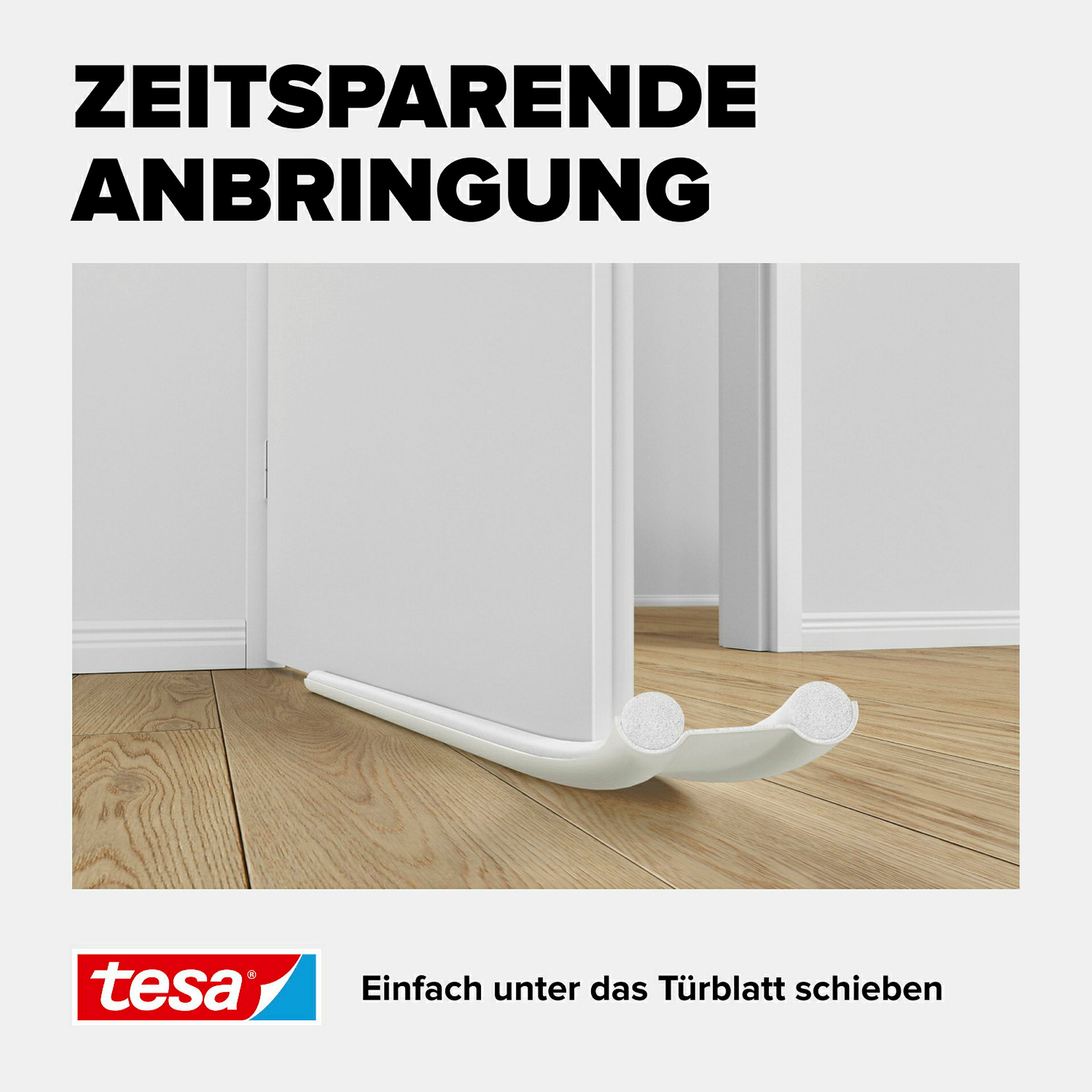 tesamoll®l® Türbodendoppeldichtung weiss, 95cm:25mm
