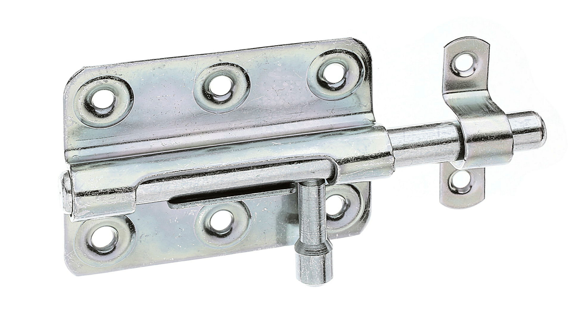 Bolzenriegel mit rundem Griff 80x125Ø10 verzinkt
