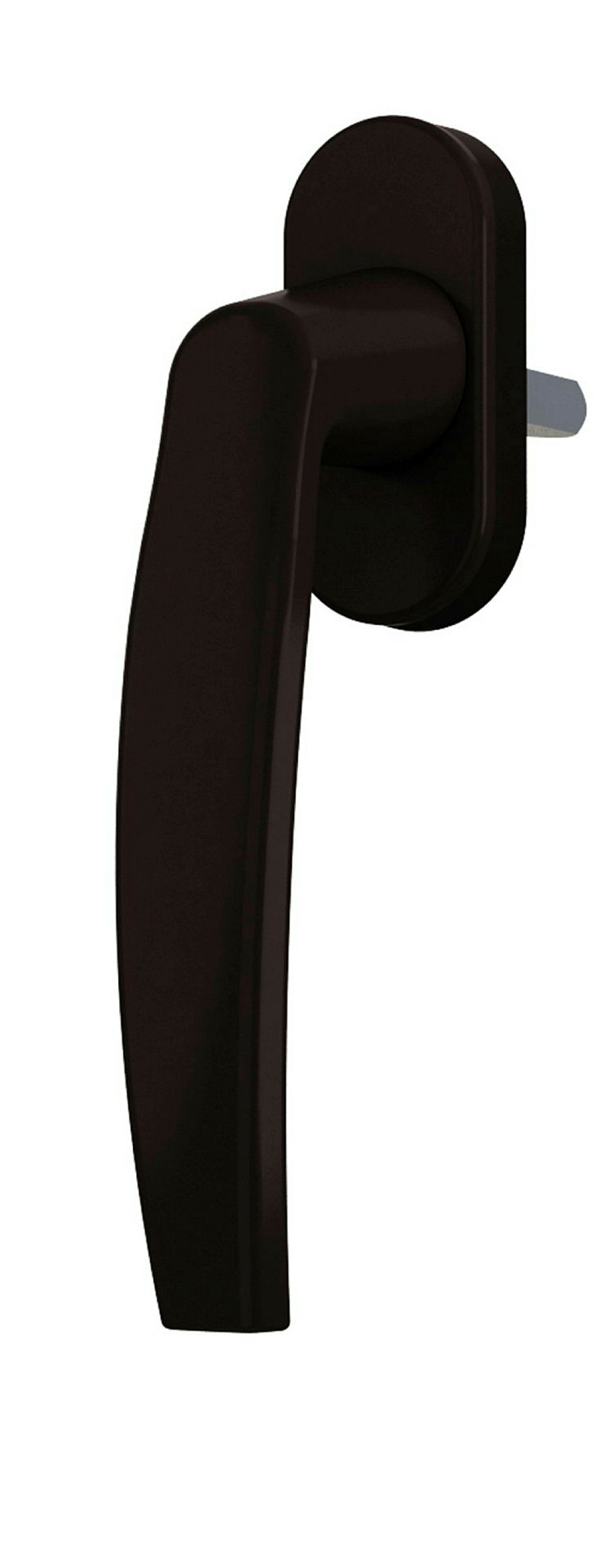 Rasterolive Aluminium schwarz Stift 7x45 mm