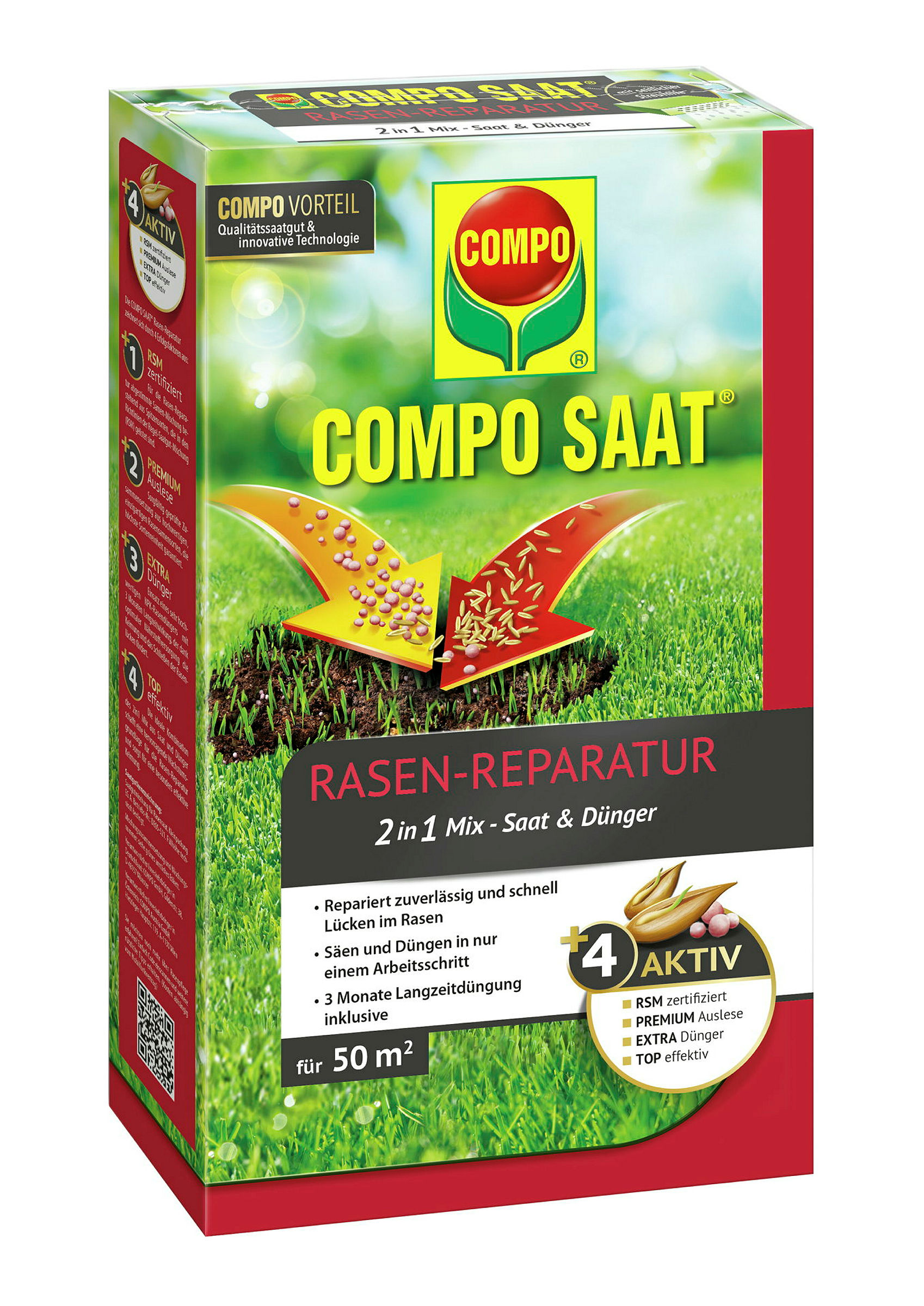 COMPO SAAT® Nachsaat-Rasen1 kg für 50 m2