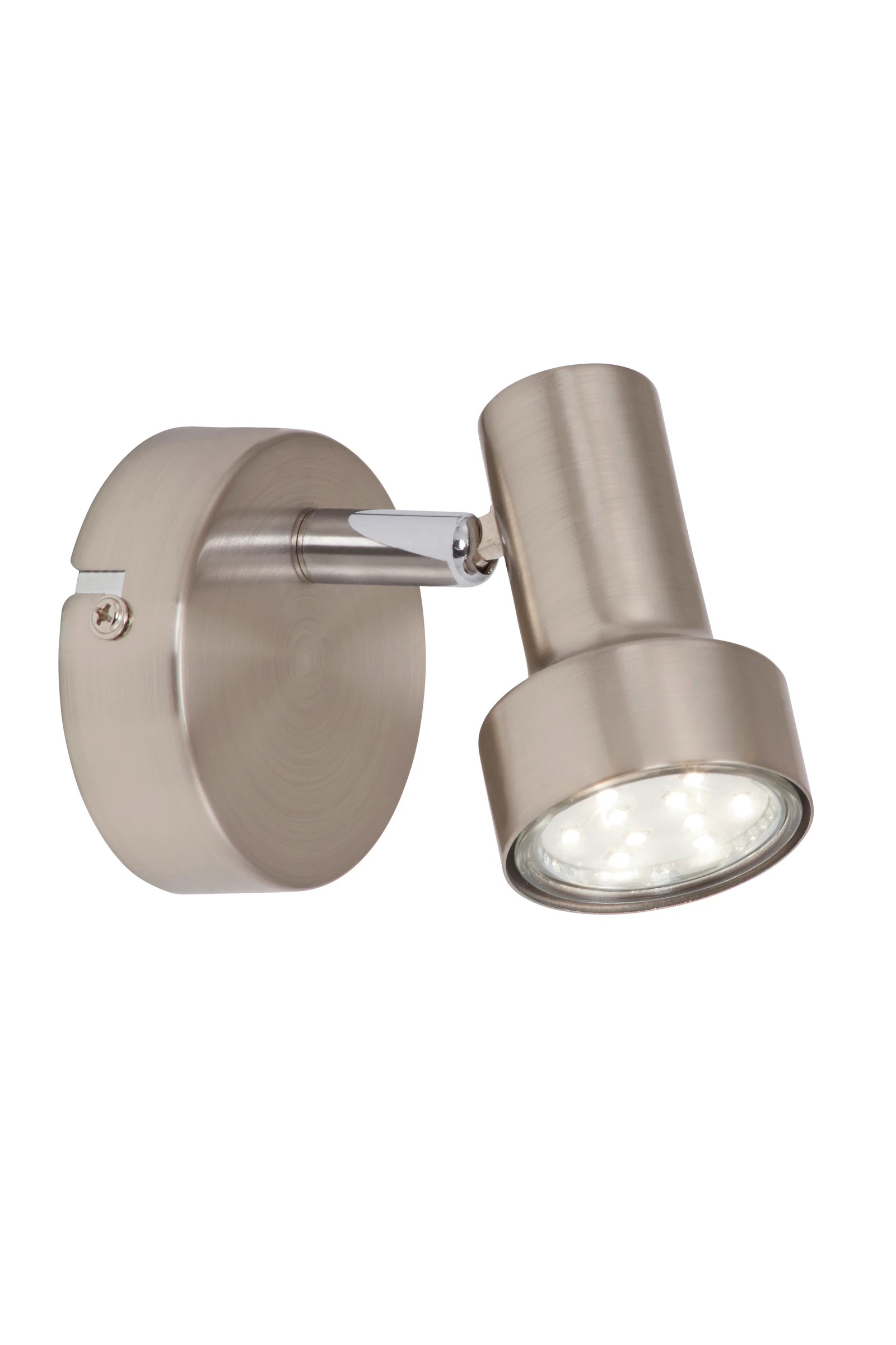 LED Spot, matt-nickel, 1xLED/GU10/2,9W