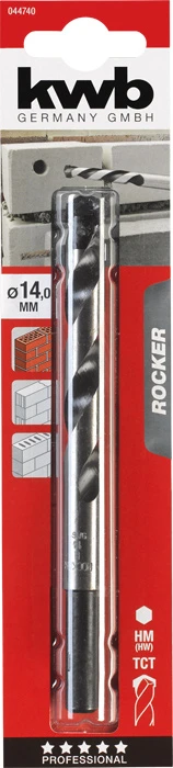 ROCKER® Beton- und Steinbohrer, ø 14.0 mm
