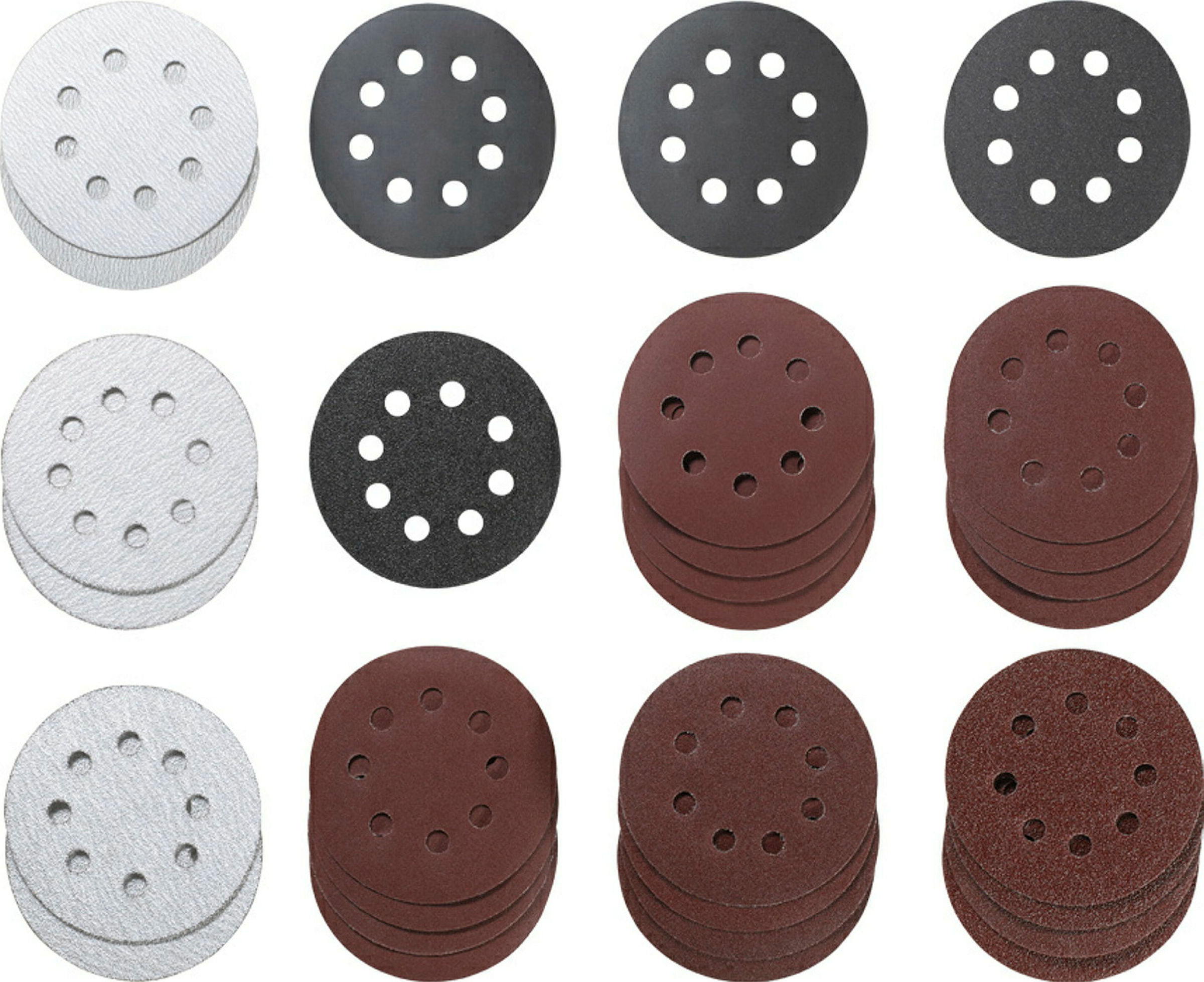 Haft-Schleifscheiben-Set, Universal, 30-tlg., Ø 115 mm