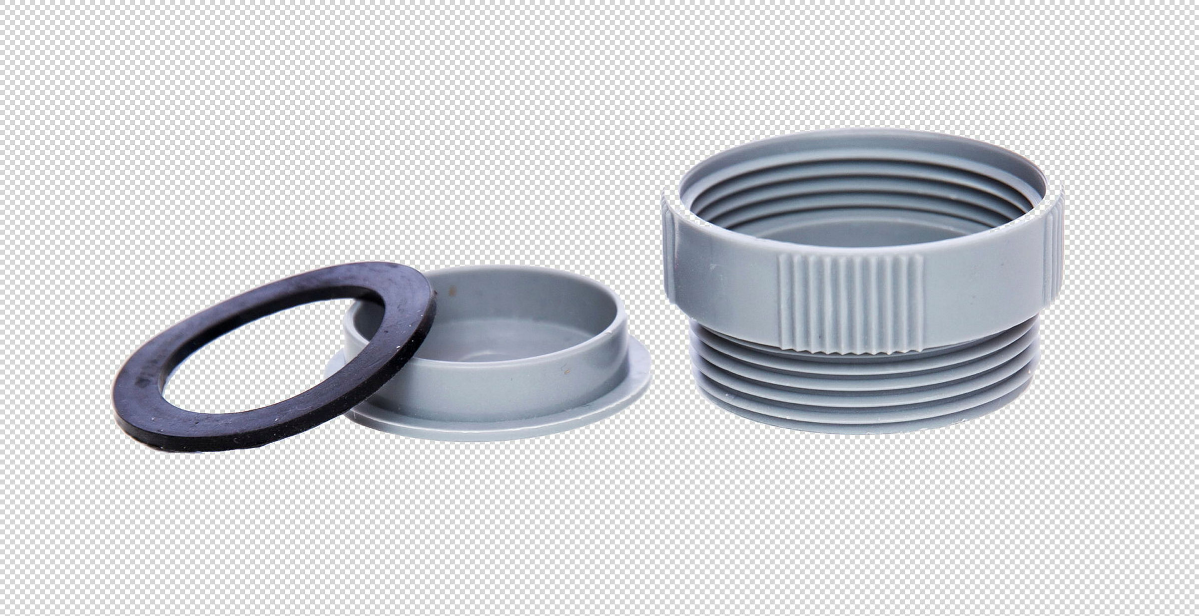 ECO-SAVE KS Stopfen, Grau, 1 1/2''AG, für Siphon-Geräteanschluss