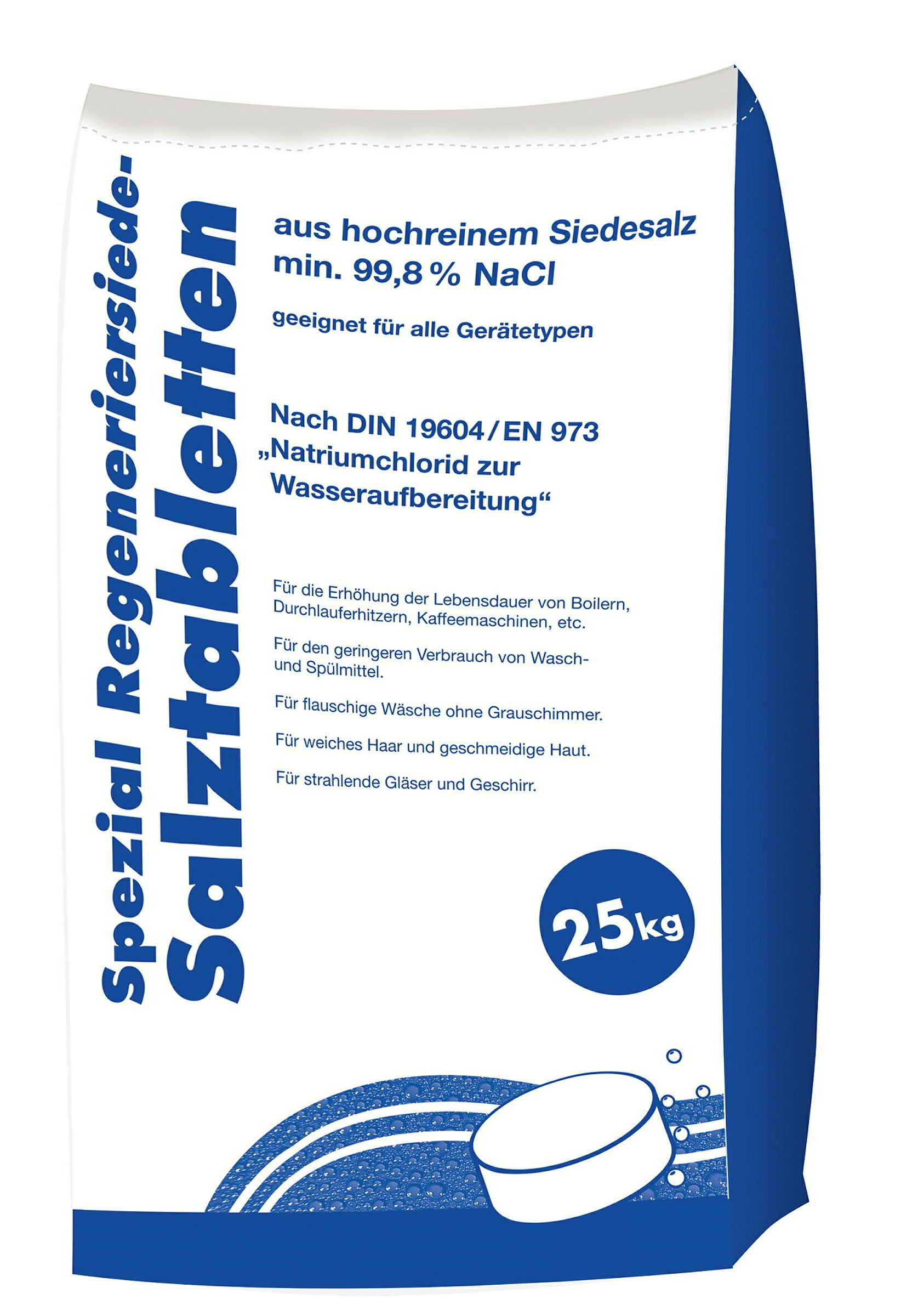 Regenerier-Siede-Salztabletten 25 kg-Sack