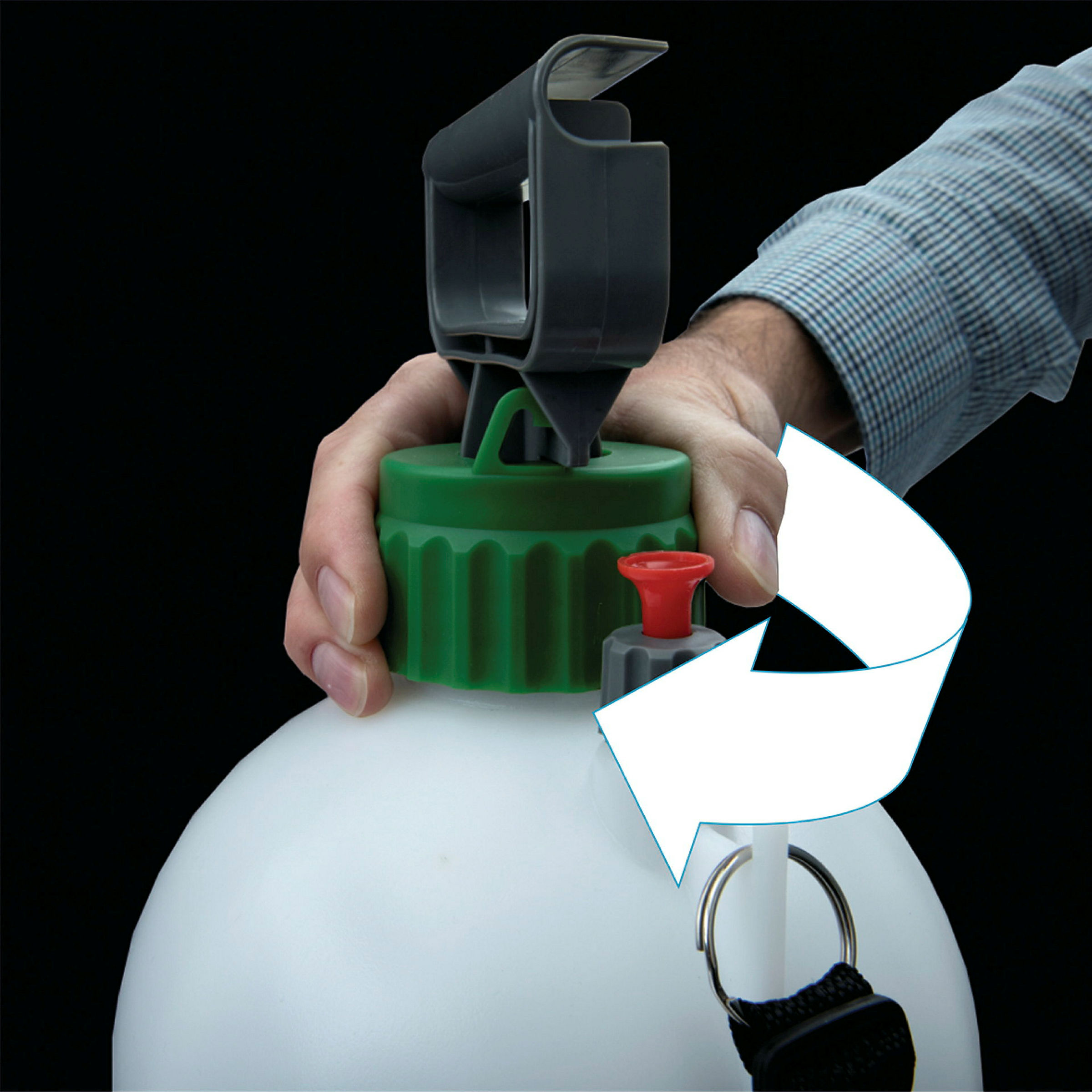Gartensprüher 5L Handpu./Spritzrohr