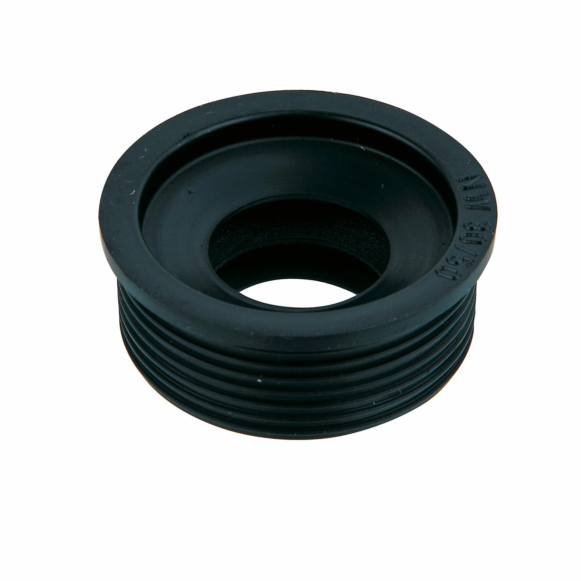 Ablaufverbinder kurz, Gummi, 50 mm x 30 mm, für Siphonabgang