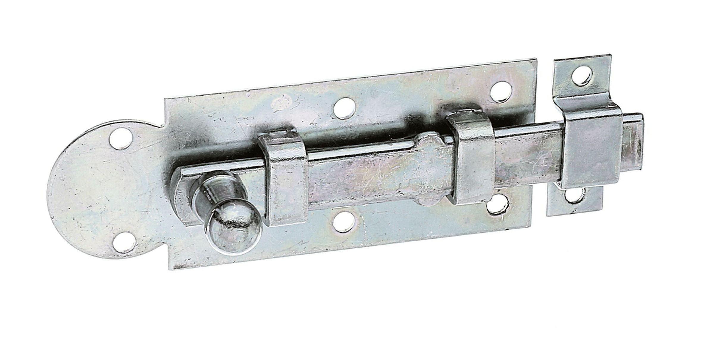 Fensterriegel mit Knopfgriff 100x30 verzinkt