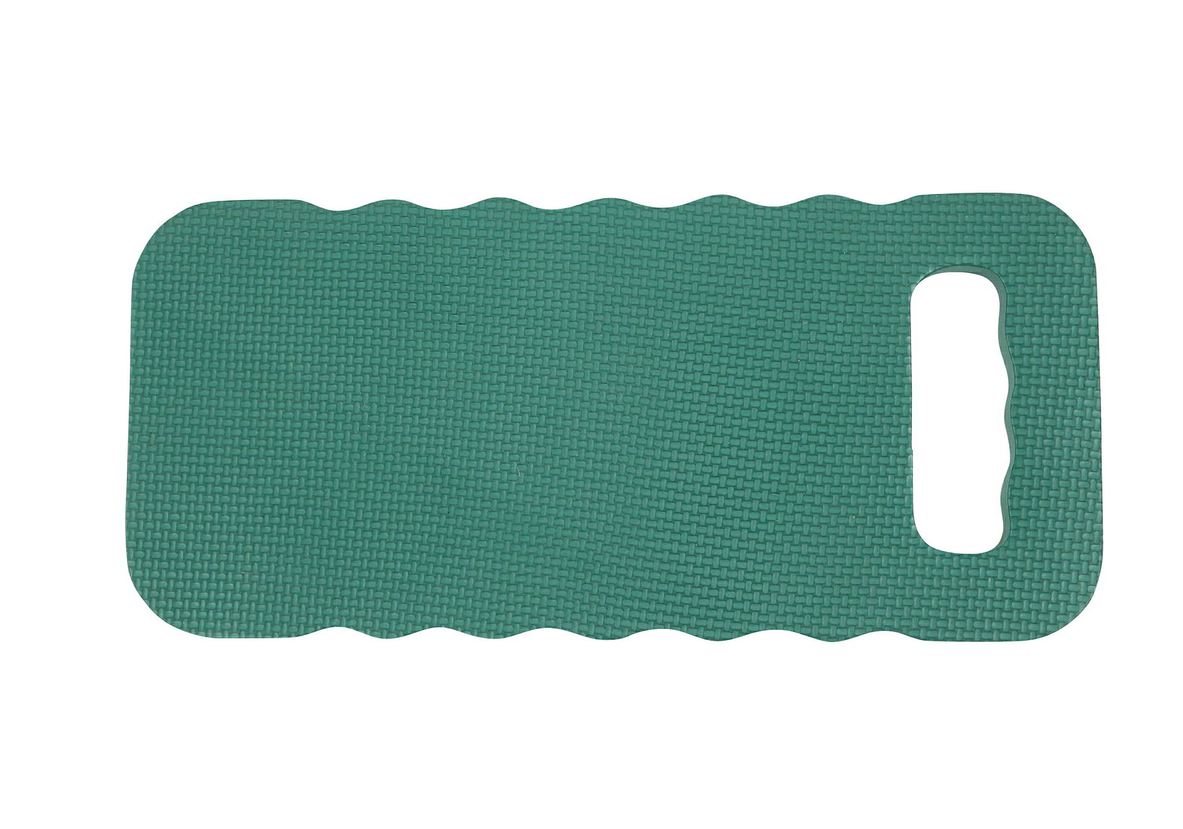 Knie- u. Sitzkissen Classic, grün, Schaum, 40,5x18,5x2 cm, pak-frei