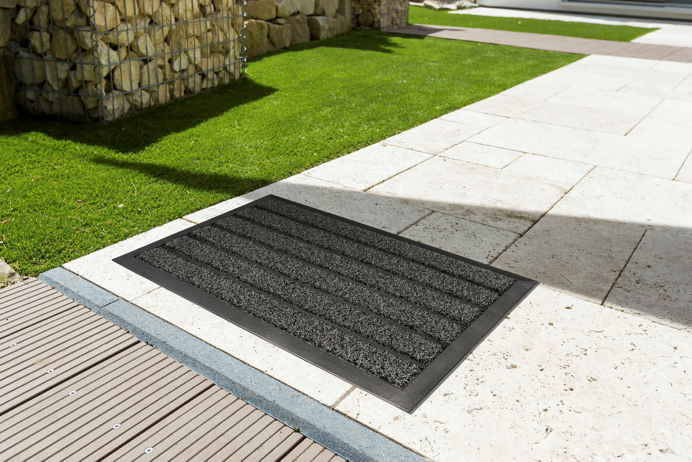 Scraper Line ca. 40x60cm D.001 C.040 anthrazit