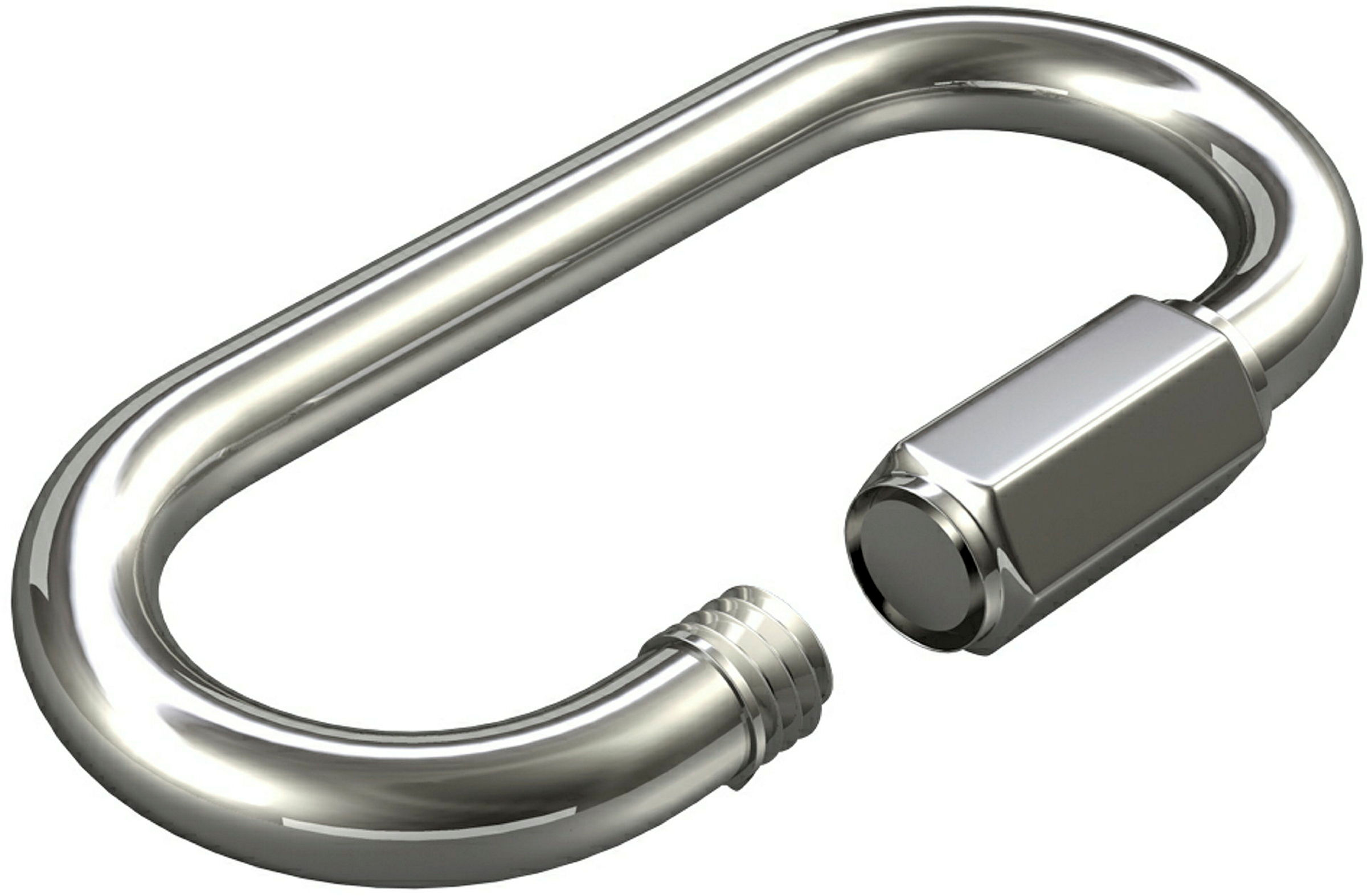 Notglied mit Schraube, Edelstahl, ungeprüft (SB-Box) 6 mm