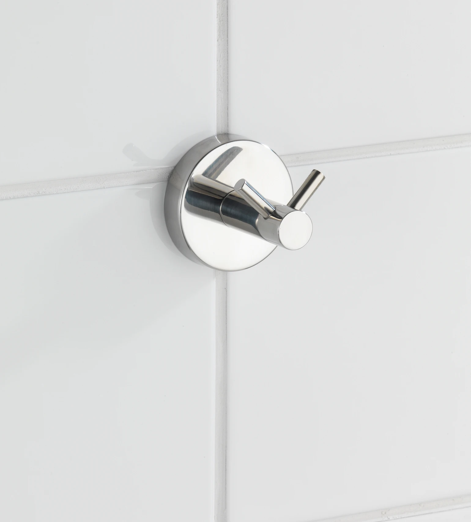 Wandhaken Duo, Bosio Shine, Edelstahl