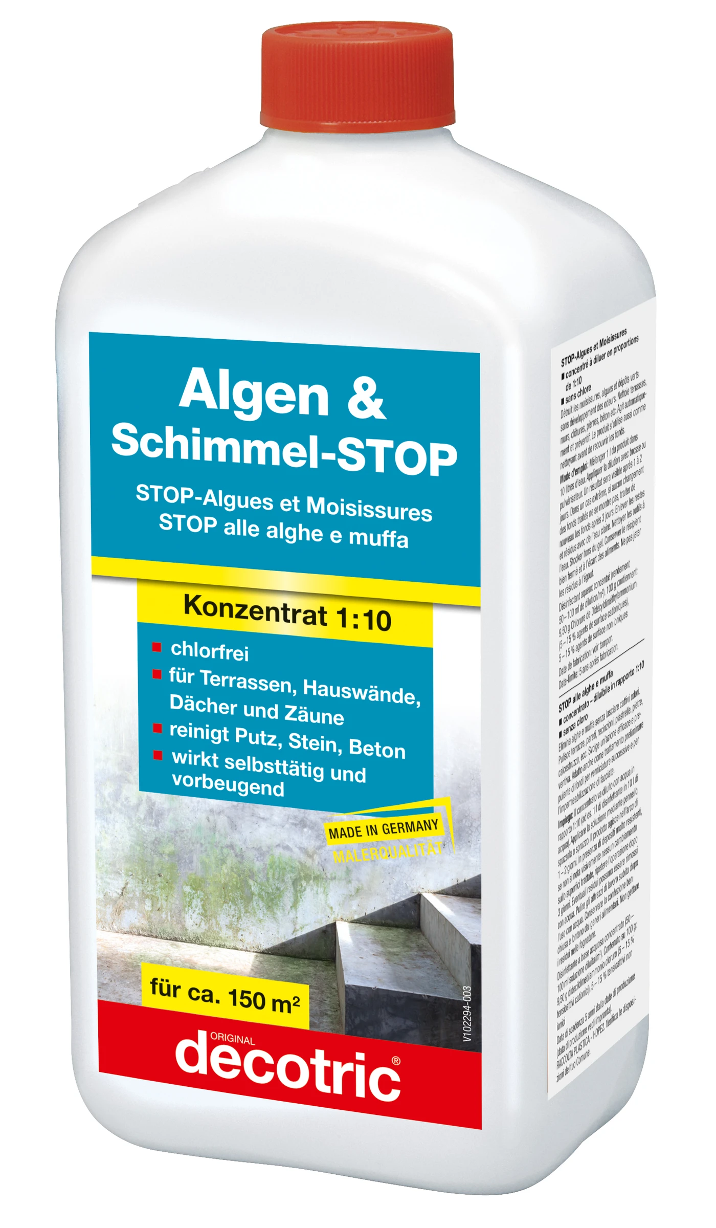 decotric Algen- und Schimmel-STOP 1 L