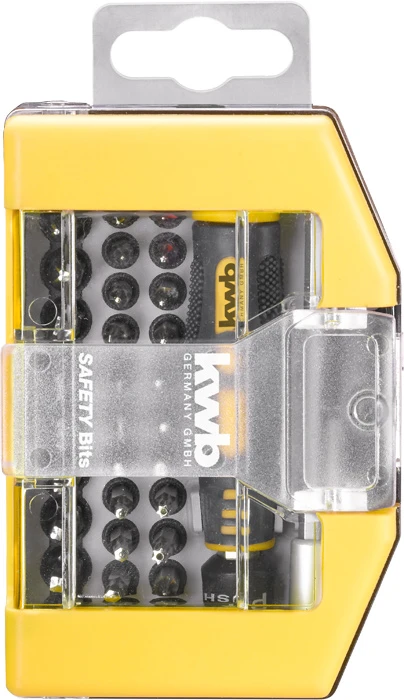 SAFETY BITS, Bit-Box 37-tlg.